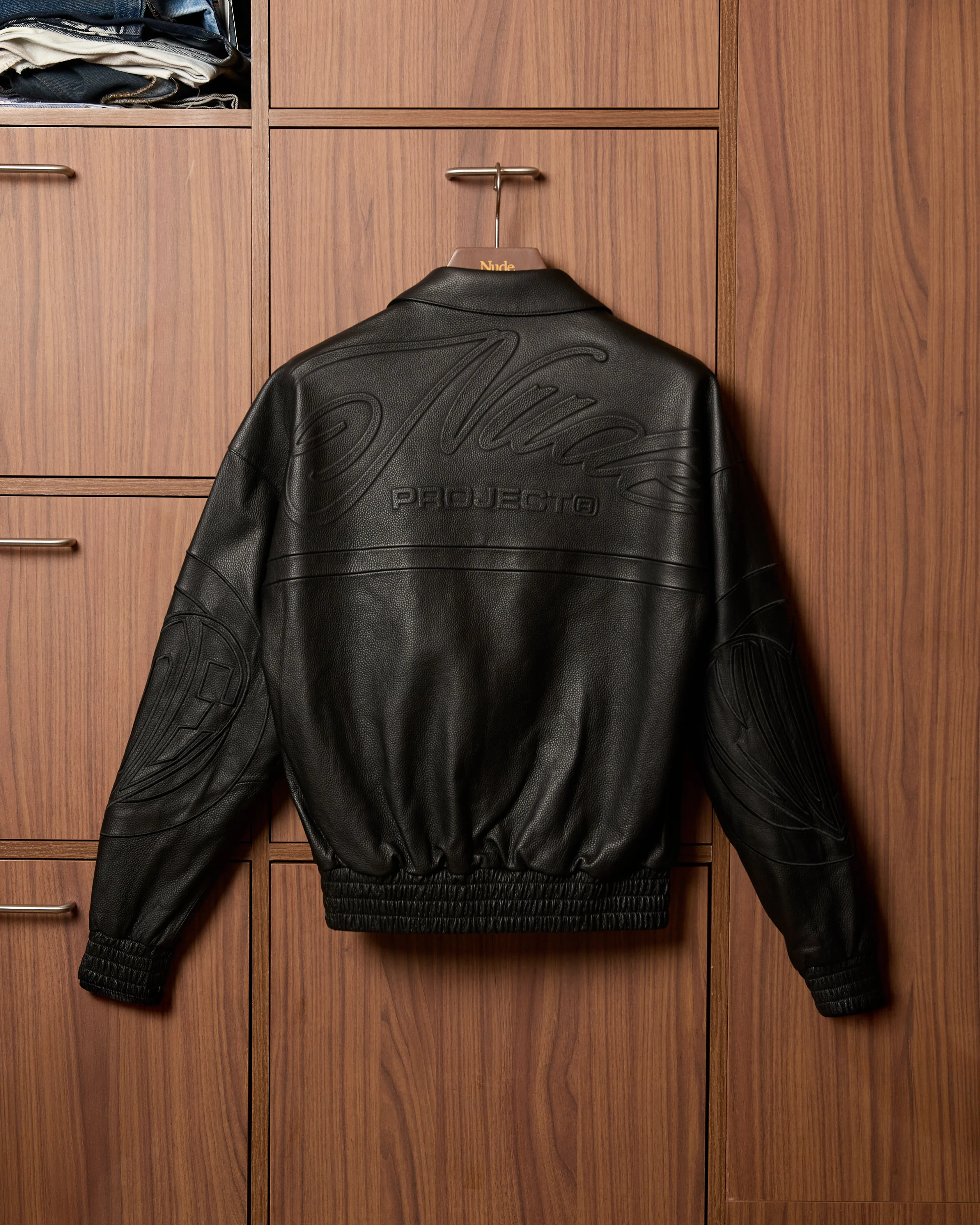 Iconic Leather Jacket Black sold by Nude Project product image thumbnail 2