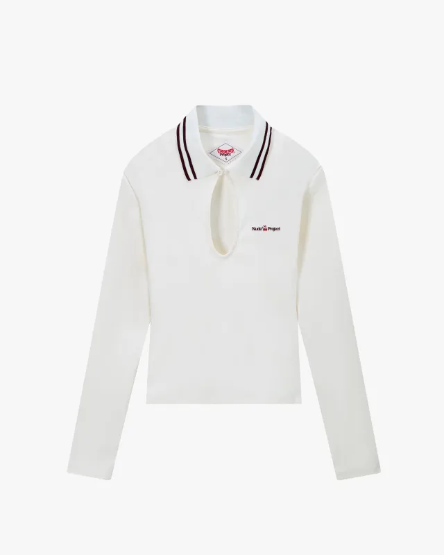 Grosella Long-Sleeve Tee Off White sold by Nude Project