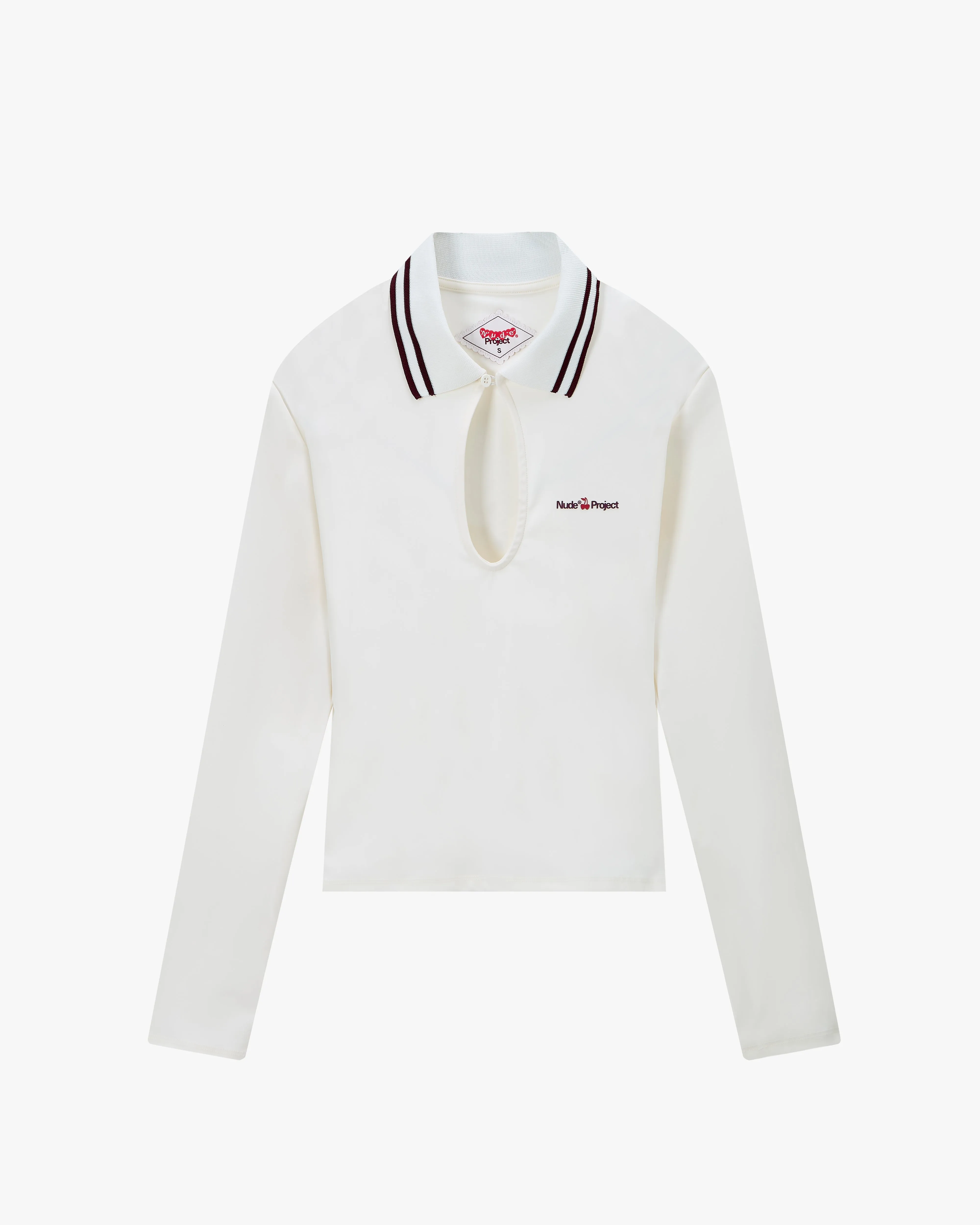 Grosella Long-Sleeve Tee Off White sold by Nude Project