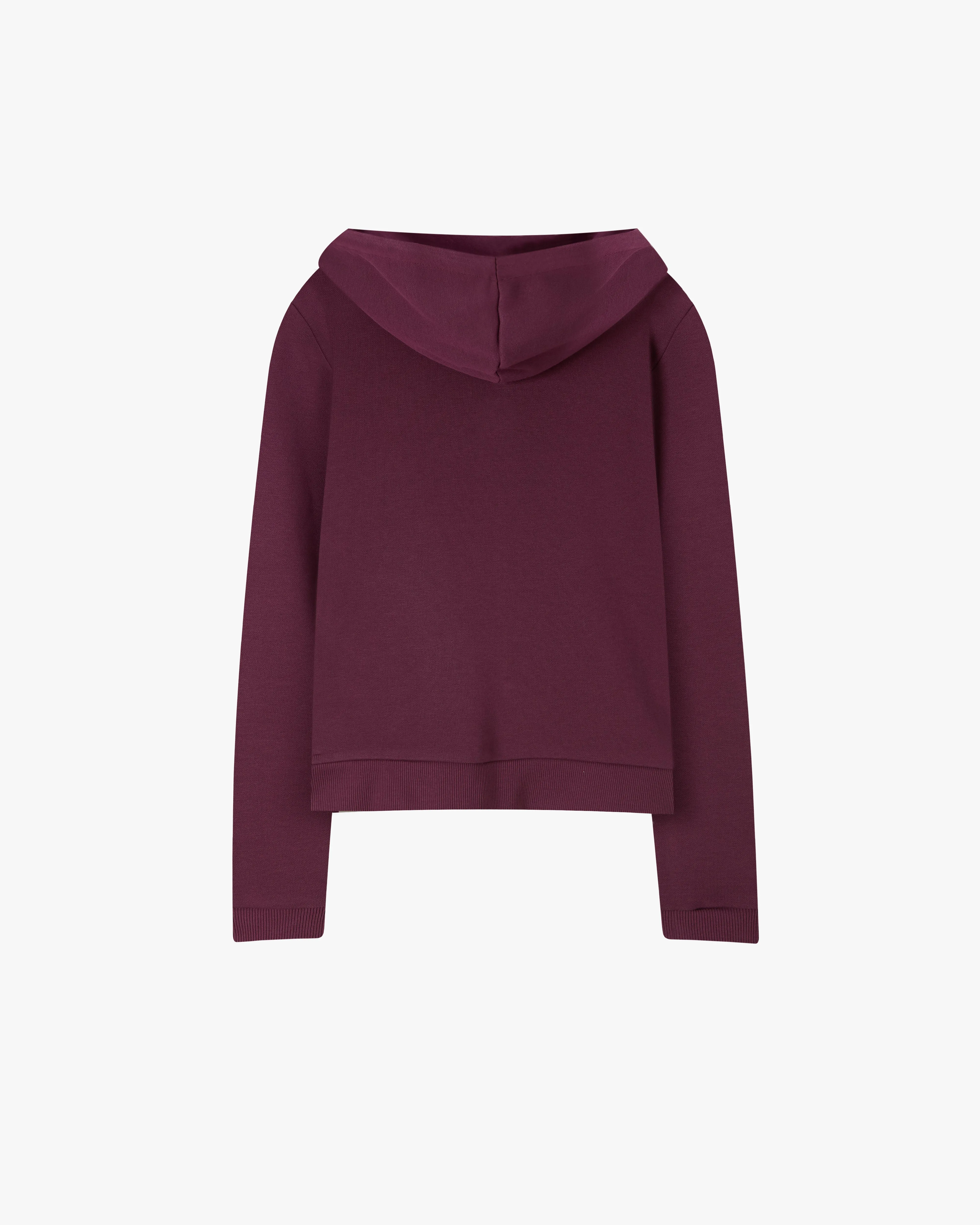 Margarita Zip-up Hoodie Burgundy sold by Nude Project product image thumbnail 4