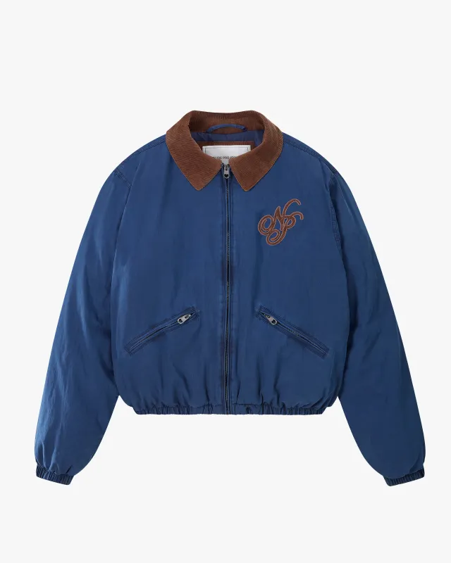 Matencio Jacket Navy sold by Nude Project