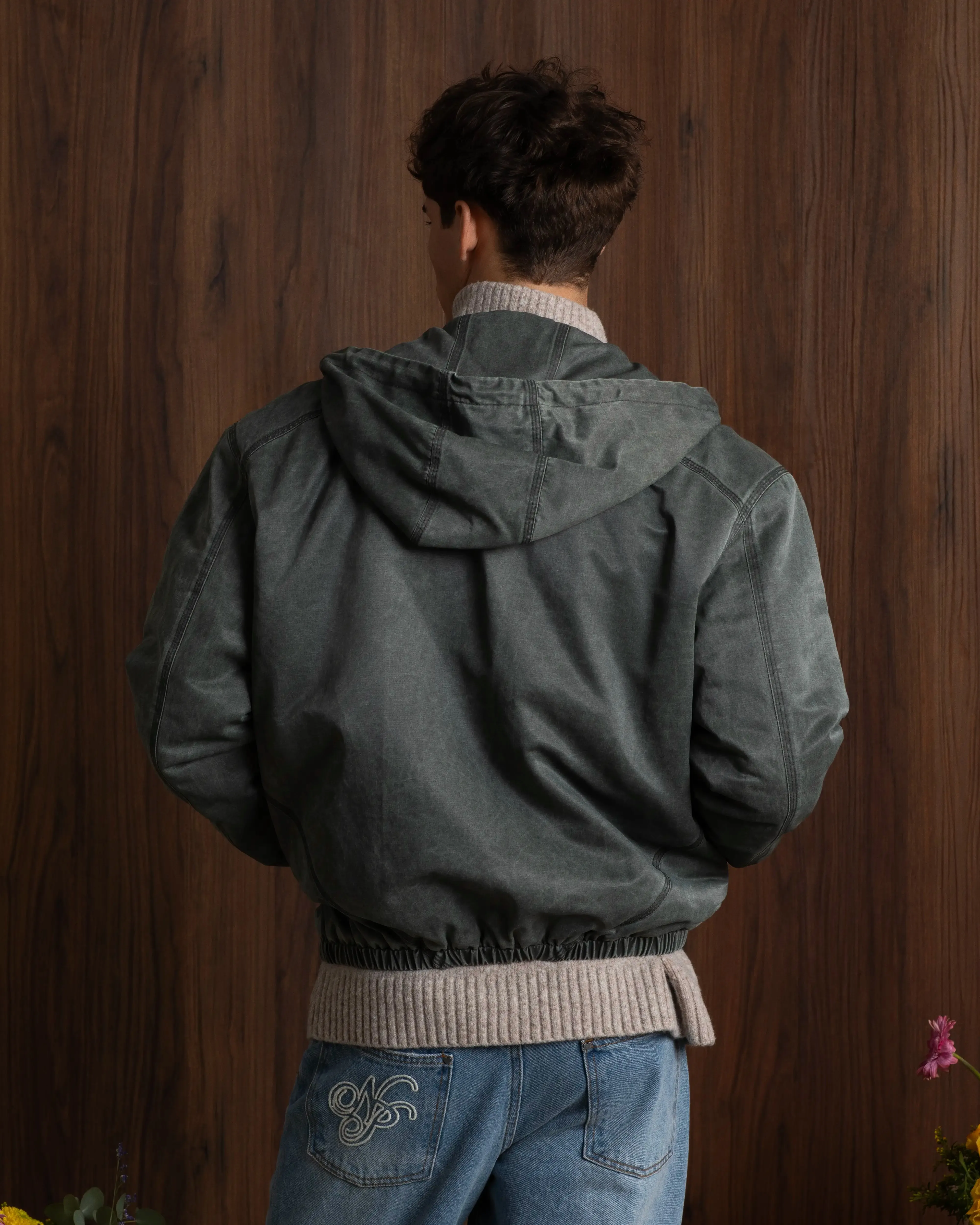 Comfy Worker Jacket Green sold by Nude Project product image thumbnail 5