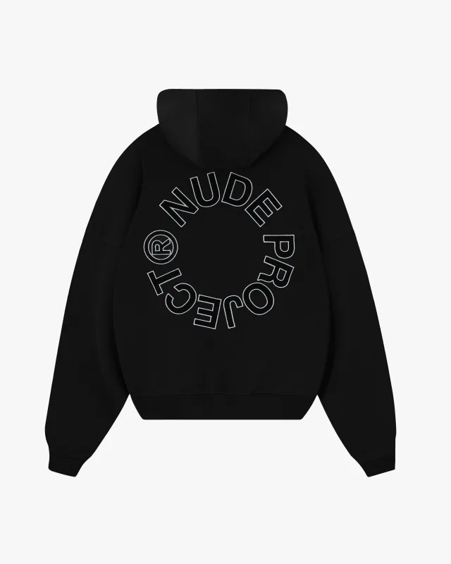 Kory Boxy Hoodie Black sold by Nude Project