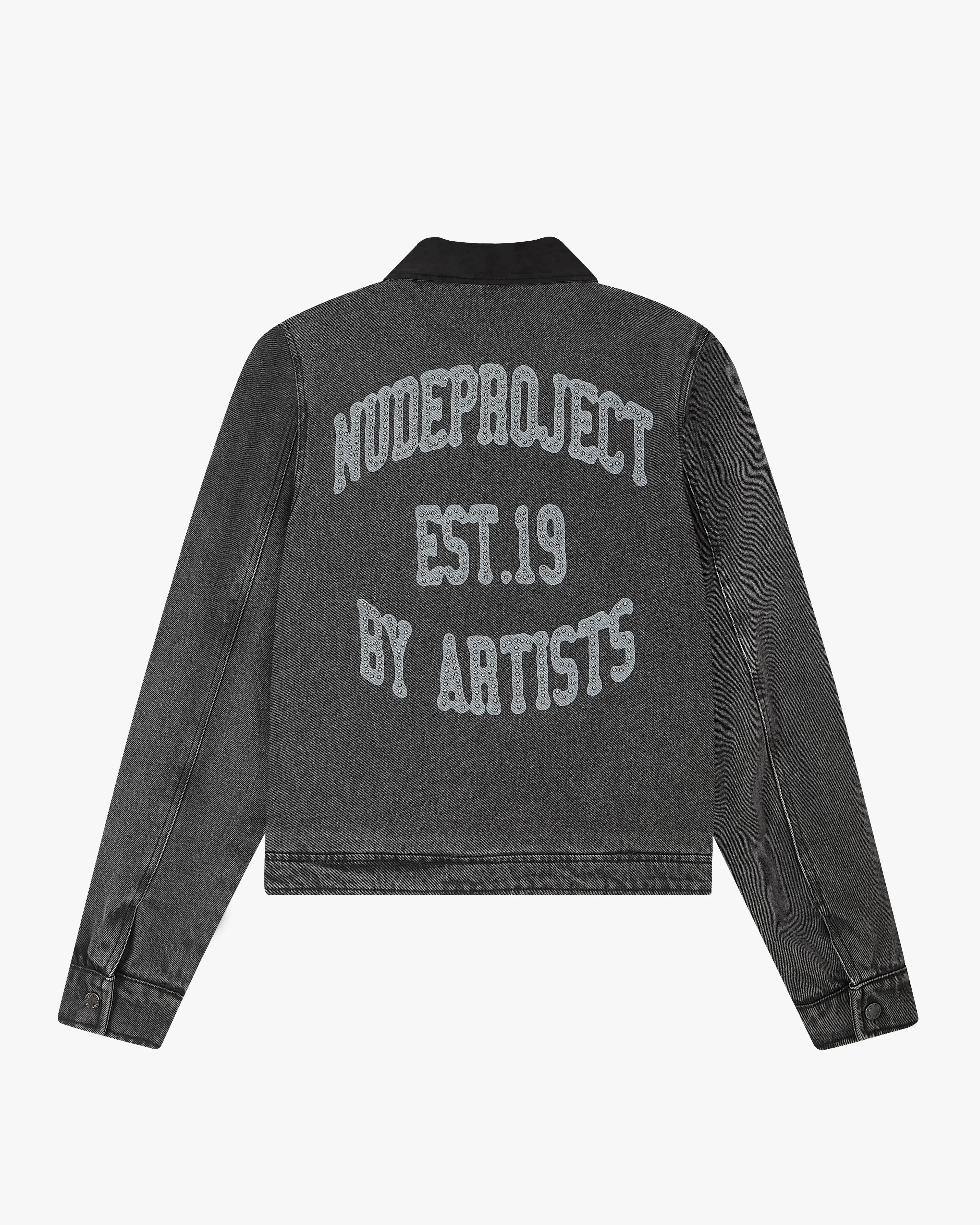 Trucker Denim Jacket Black sold by Nude Project