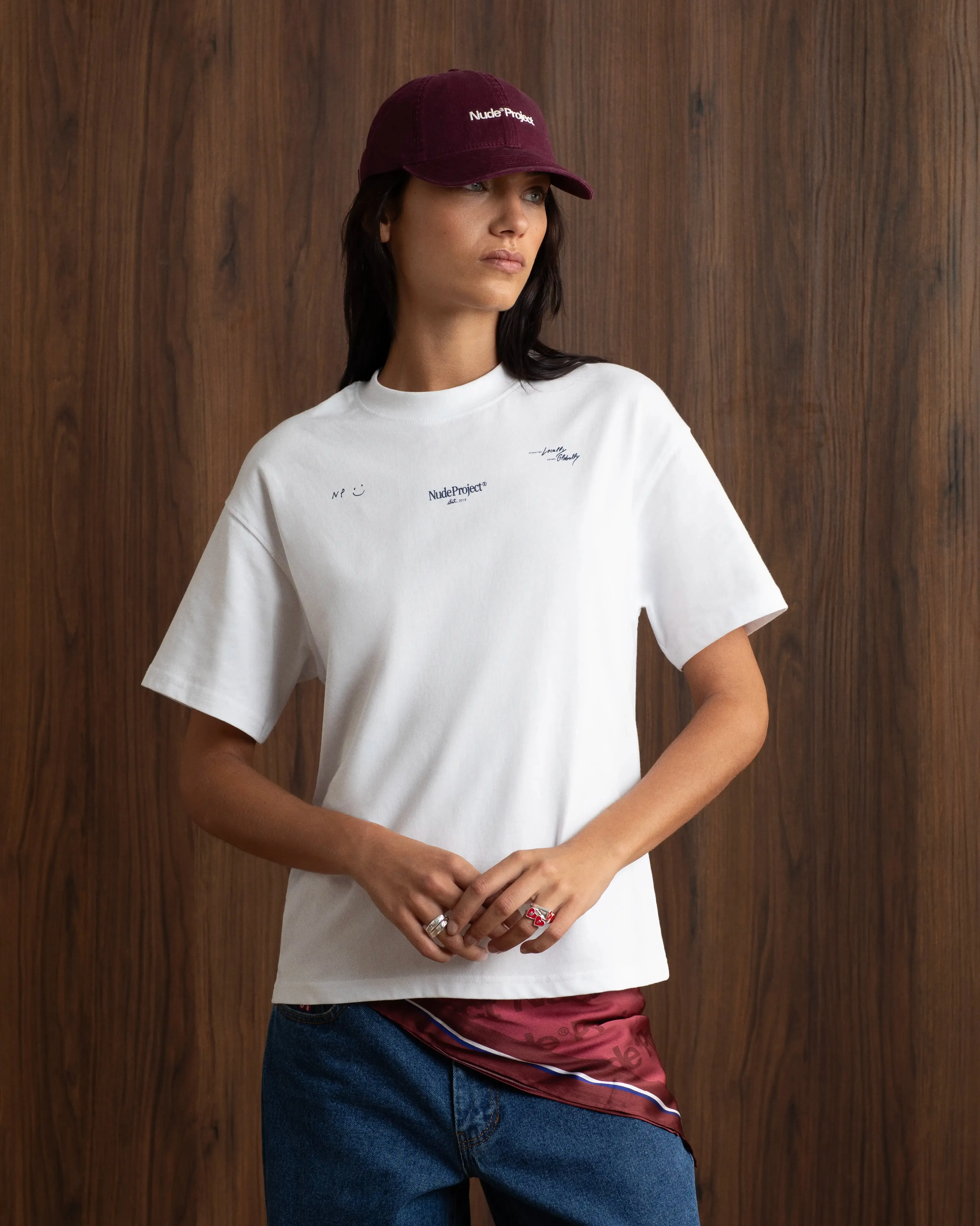 Global Soon Tee White sold by Nude Project product image thumbnail 5