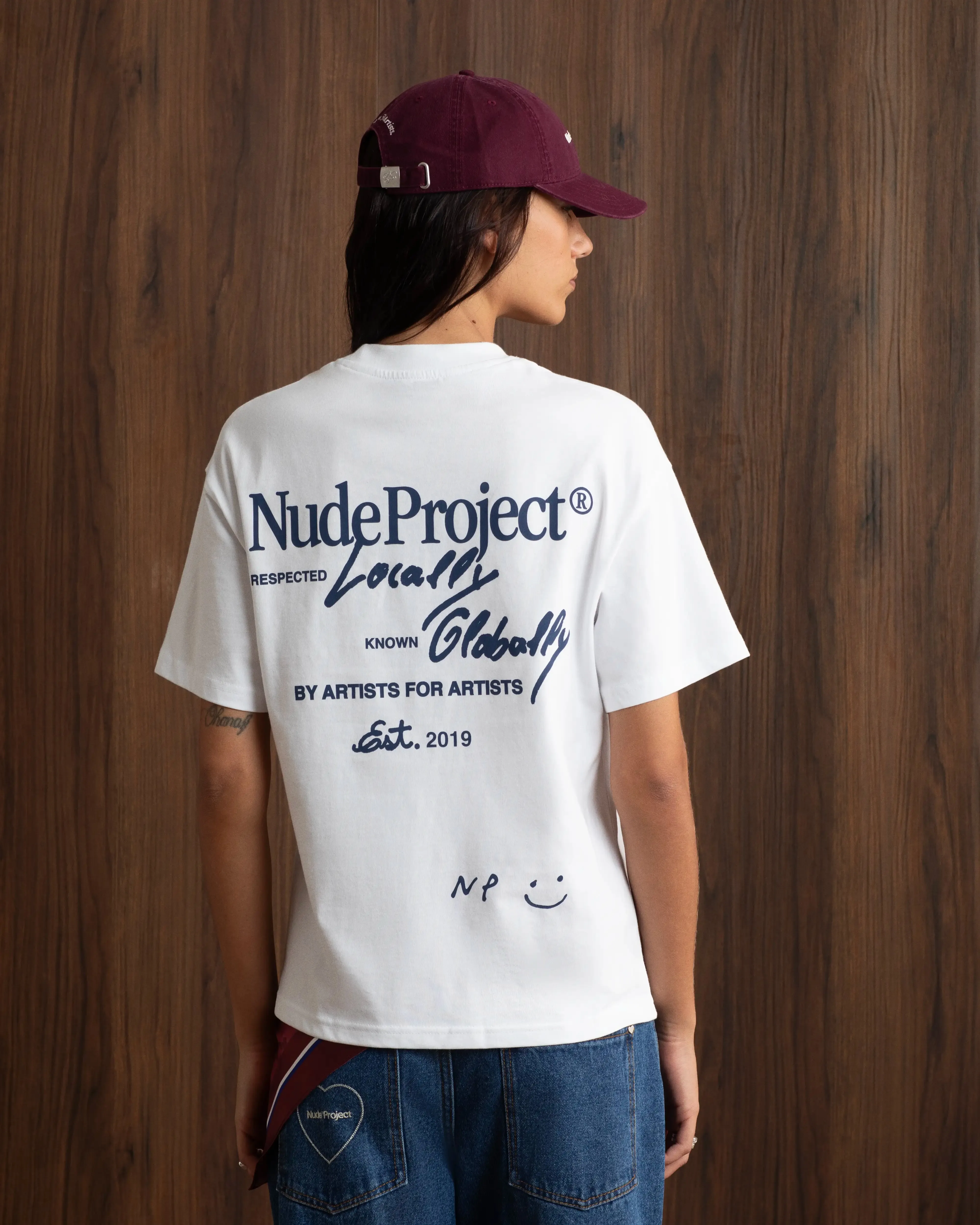 Global Soon Tee White sold by Nude Project product image thumbnail 3