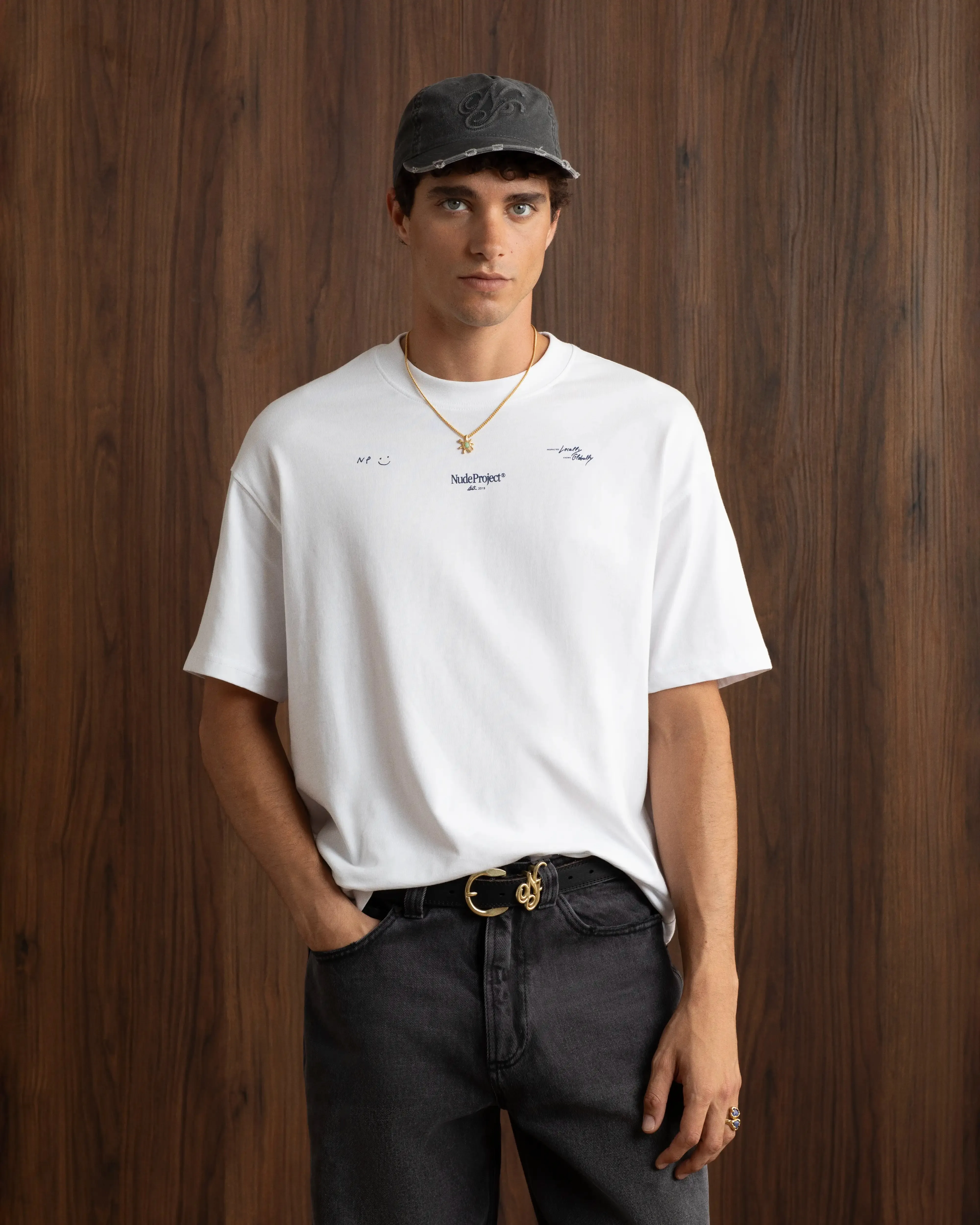 Global Soon Tee White sold by Nude Project product image thumbnail 4