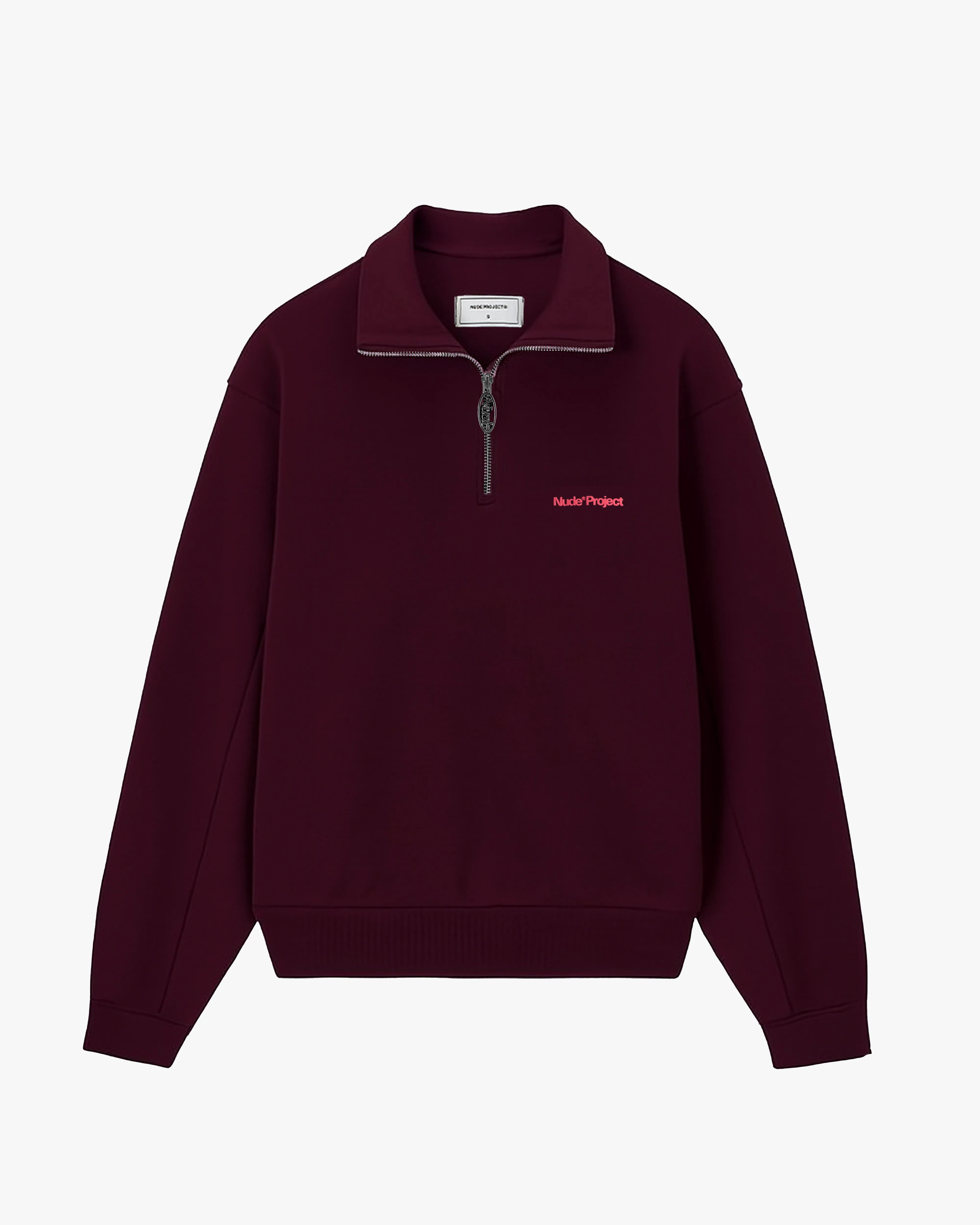 Origins Quarter-Zip Burgundy sold by Nude Project