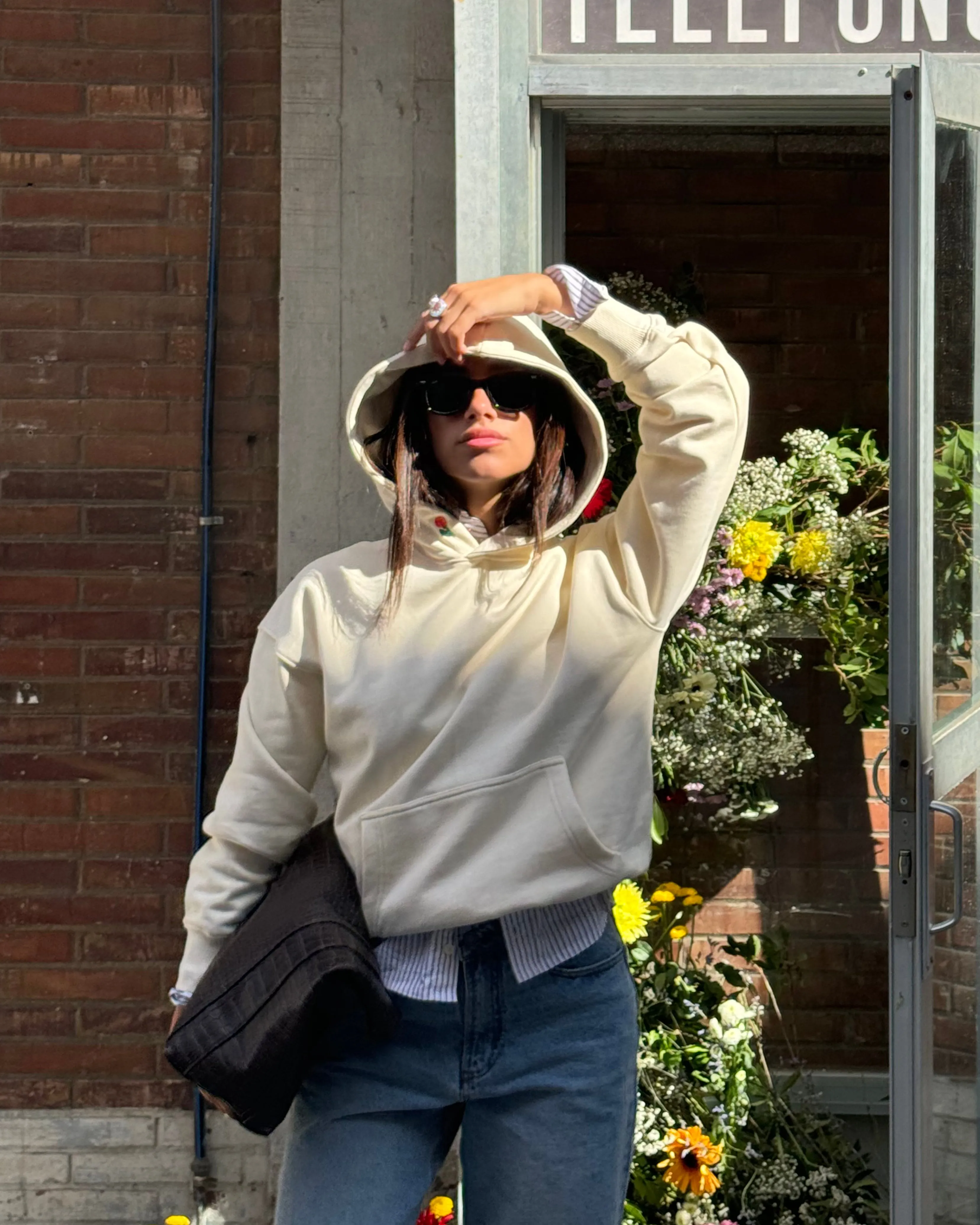 Garden Hoodie Marshmallow sold by Nude Project product image thumbnail 4