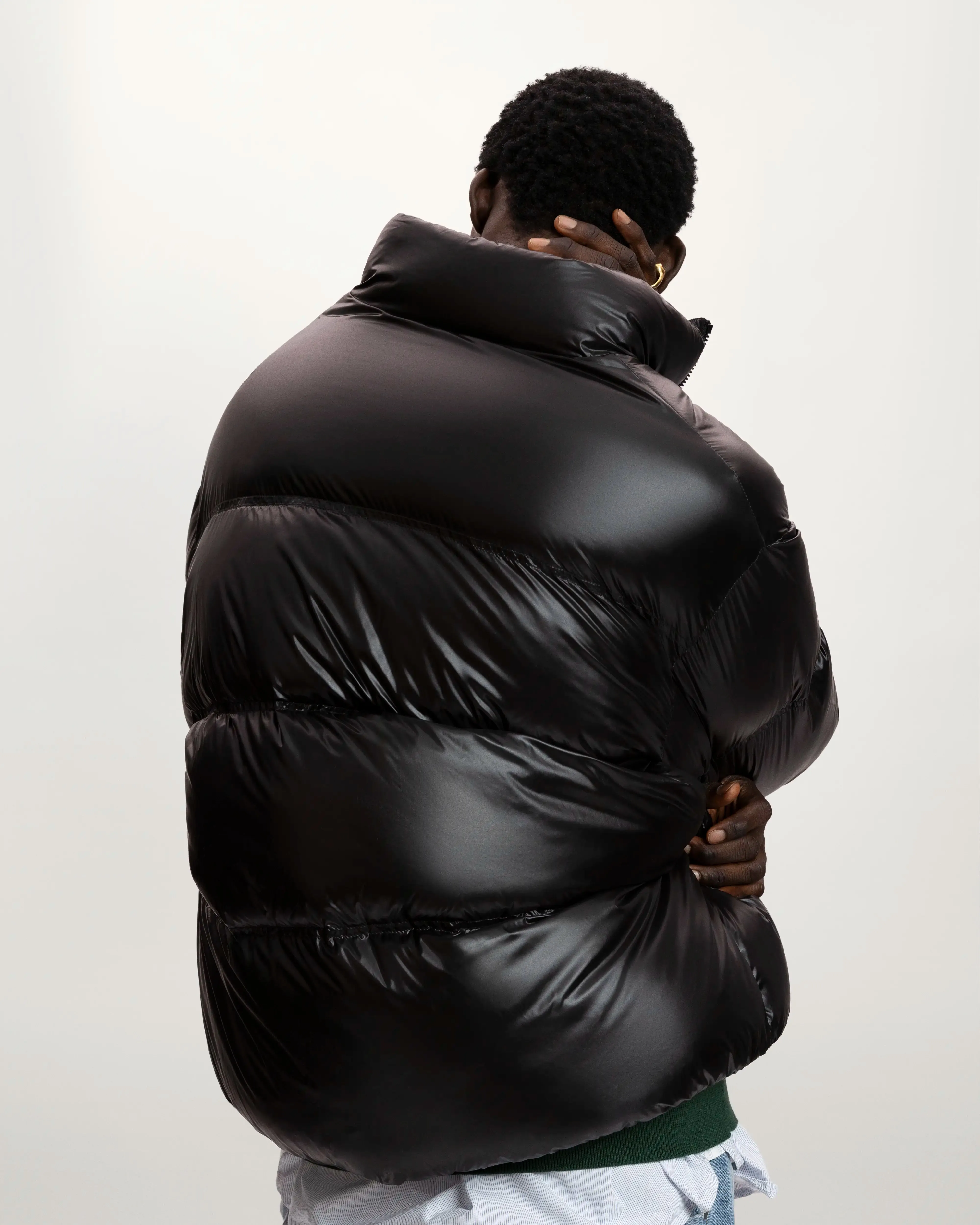 Real Down Og Puffer Jacket Black sold by Nude Project product image thumbnail 4
