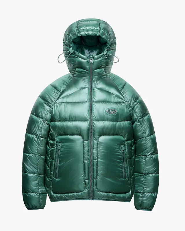 Iconic Puffer Jacket Green sold by Nude Project
