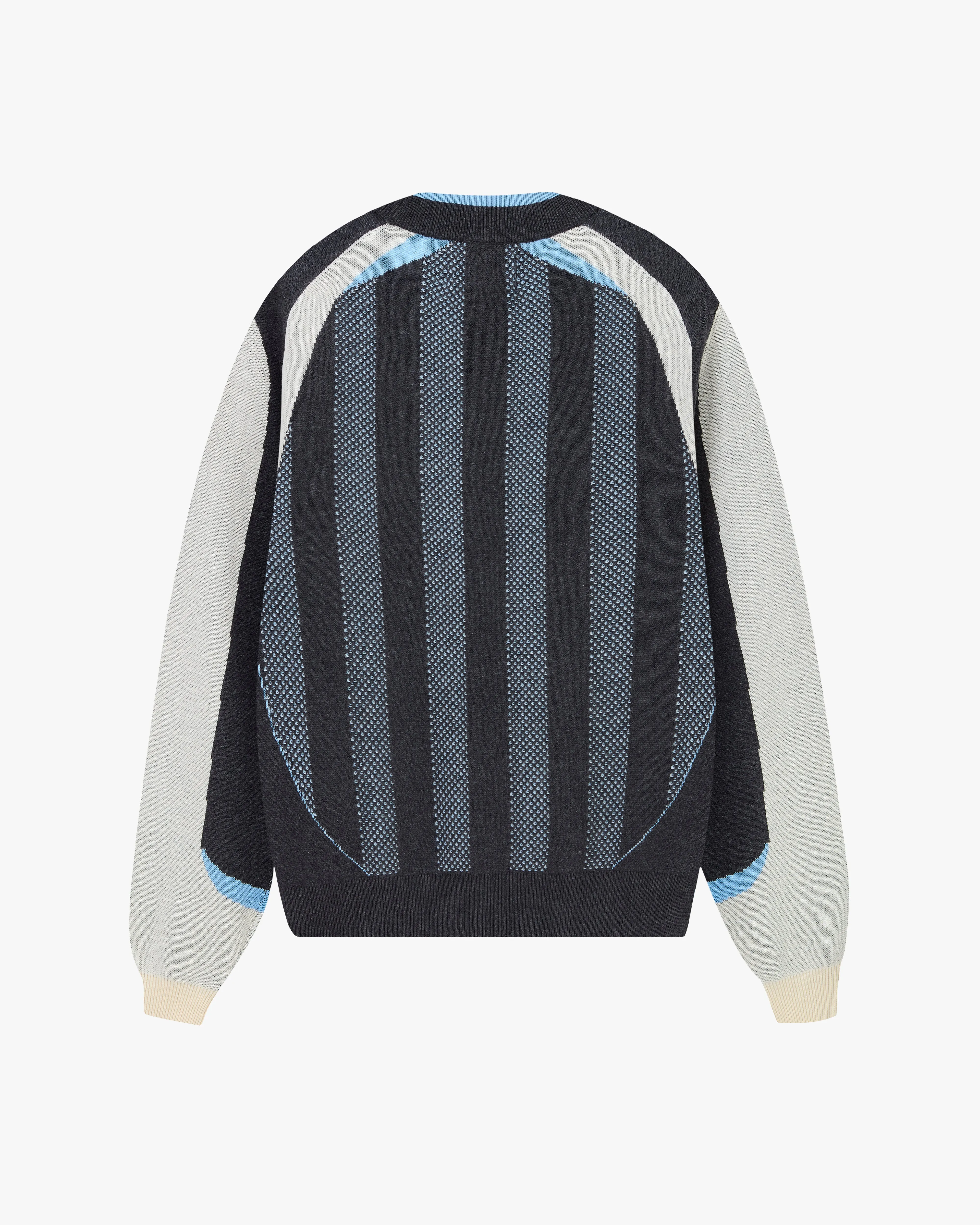 Grass Football Knit Sweater Grey sold by Nude Project product image thumbnail 4