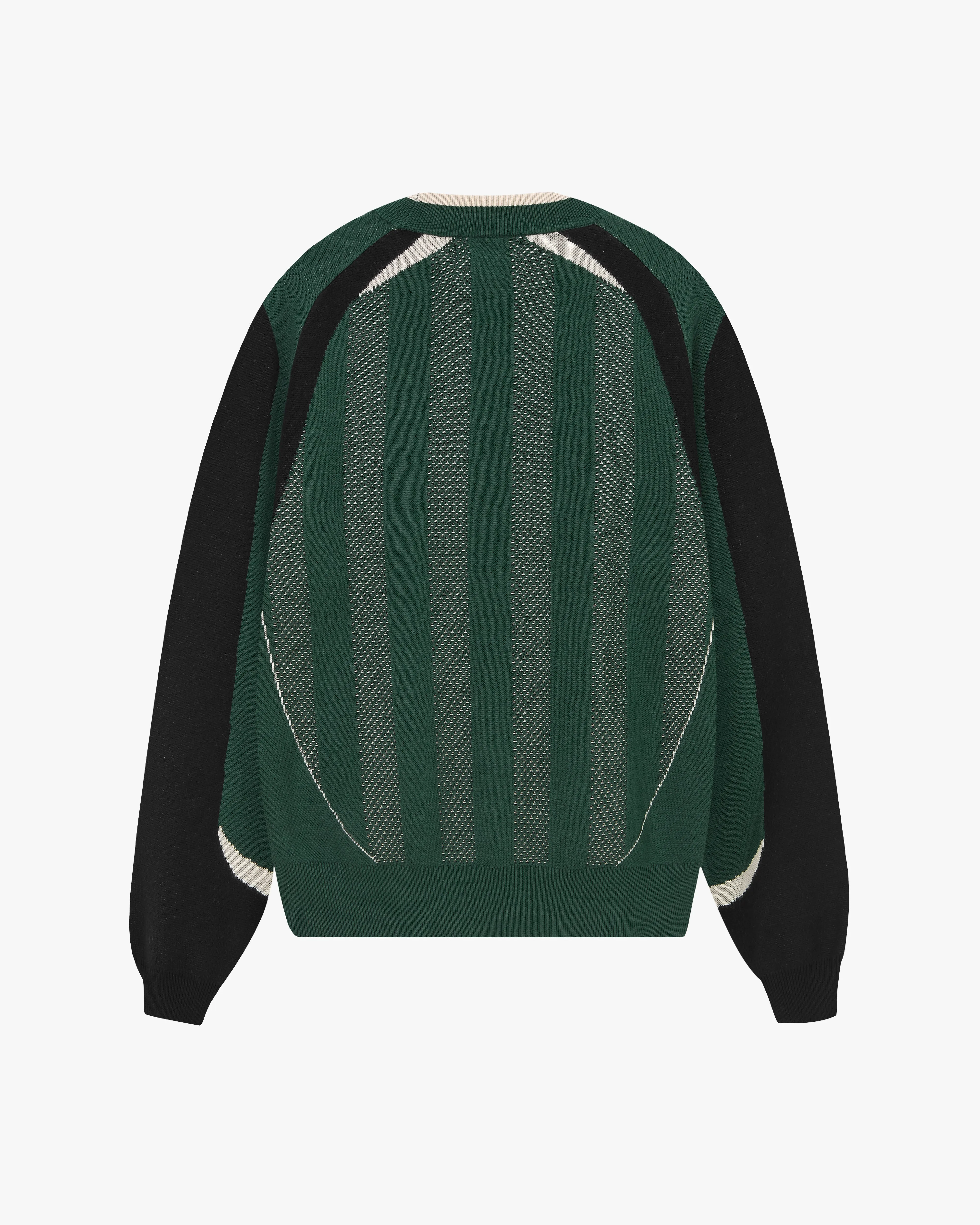 Grass Football Knit Sweater Green sold by Nude Project product image thumbnail 5