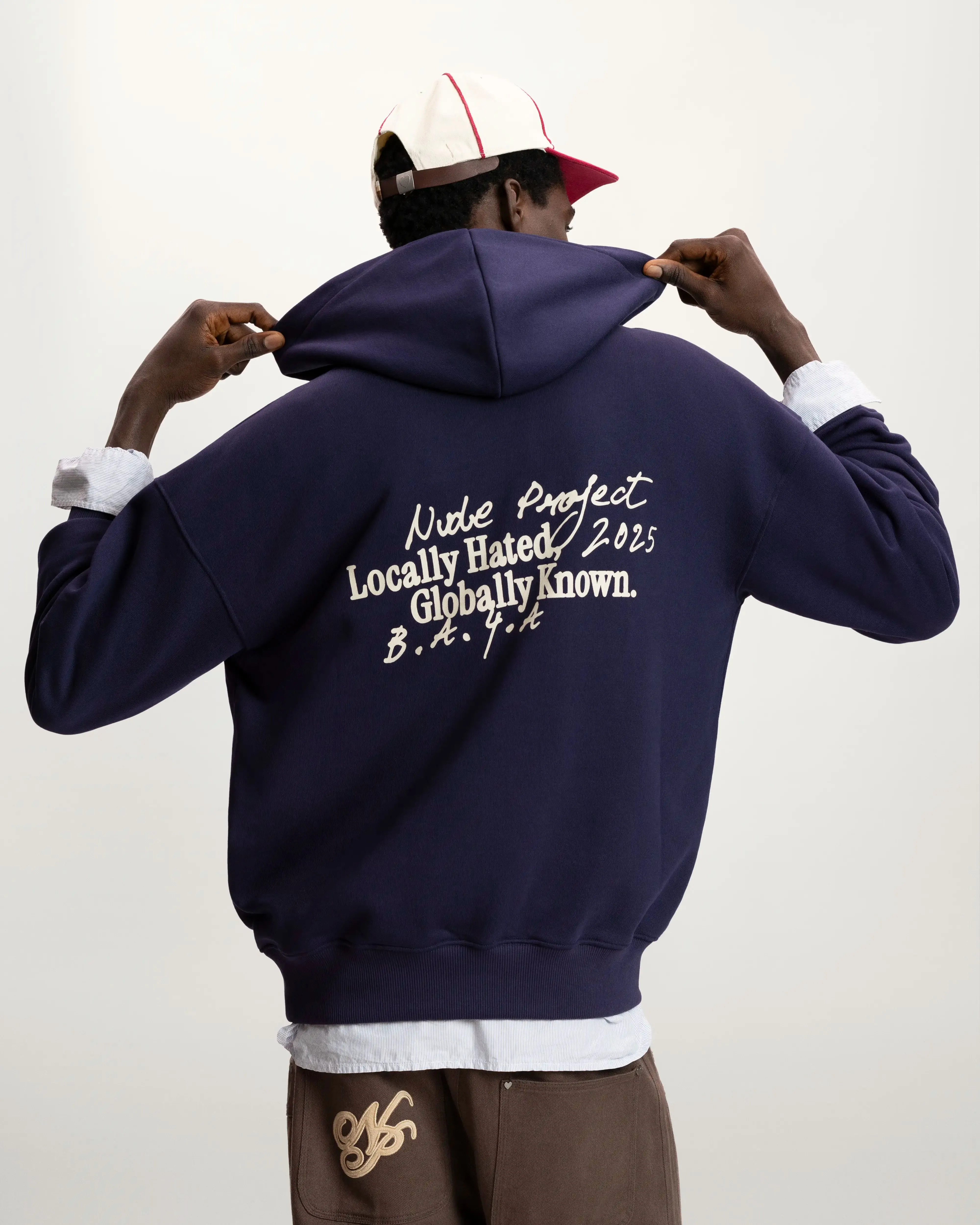 Teddy Hood Navy sold by Nude Project product image thumbnail 5