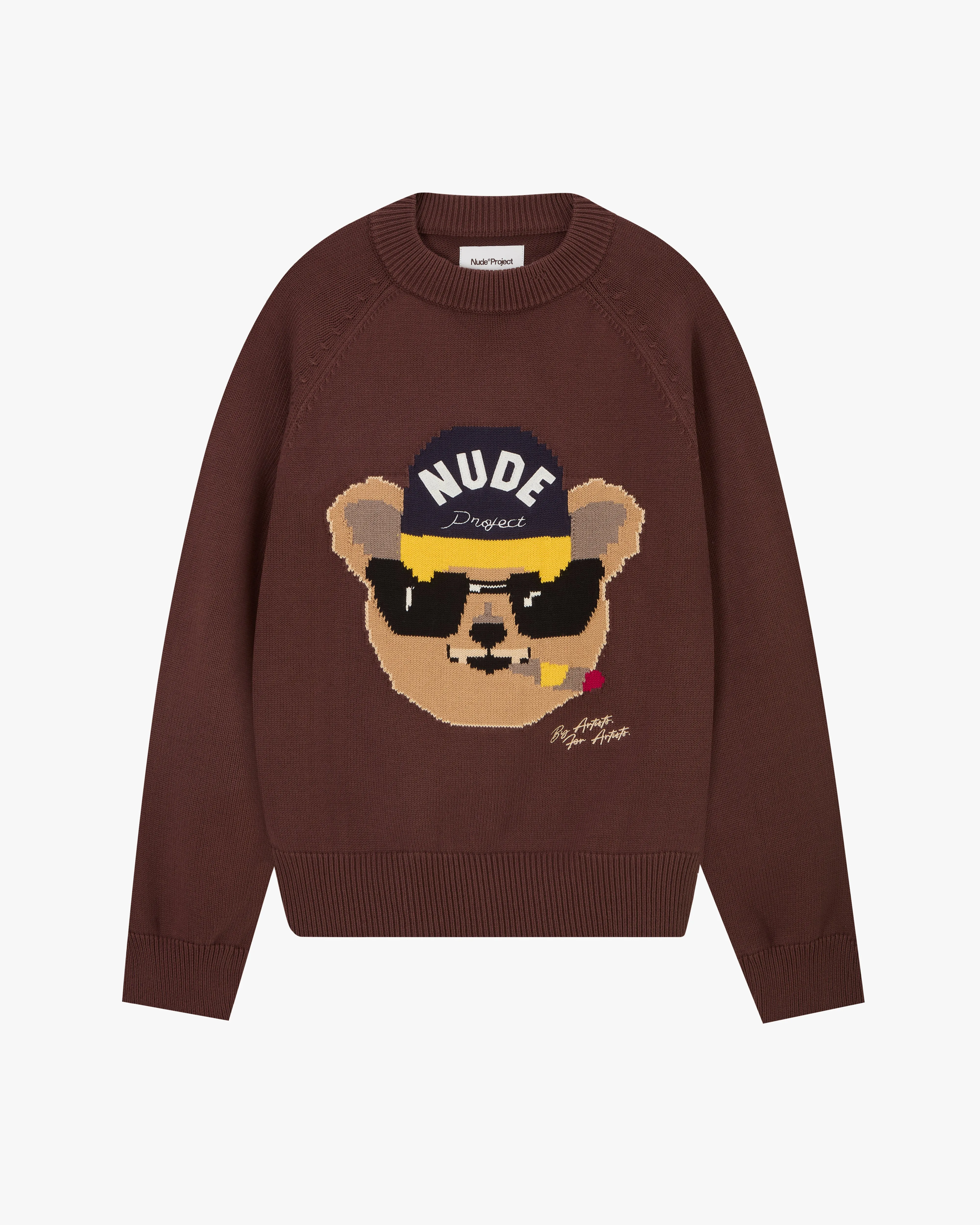 Teddy Knit Sweater Brown sold by Nude Project