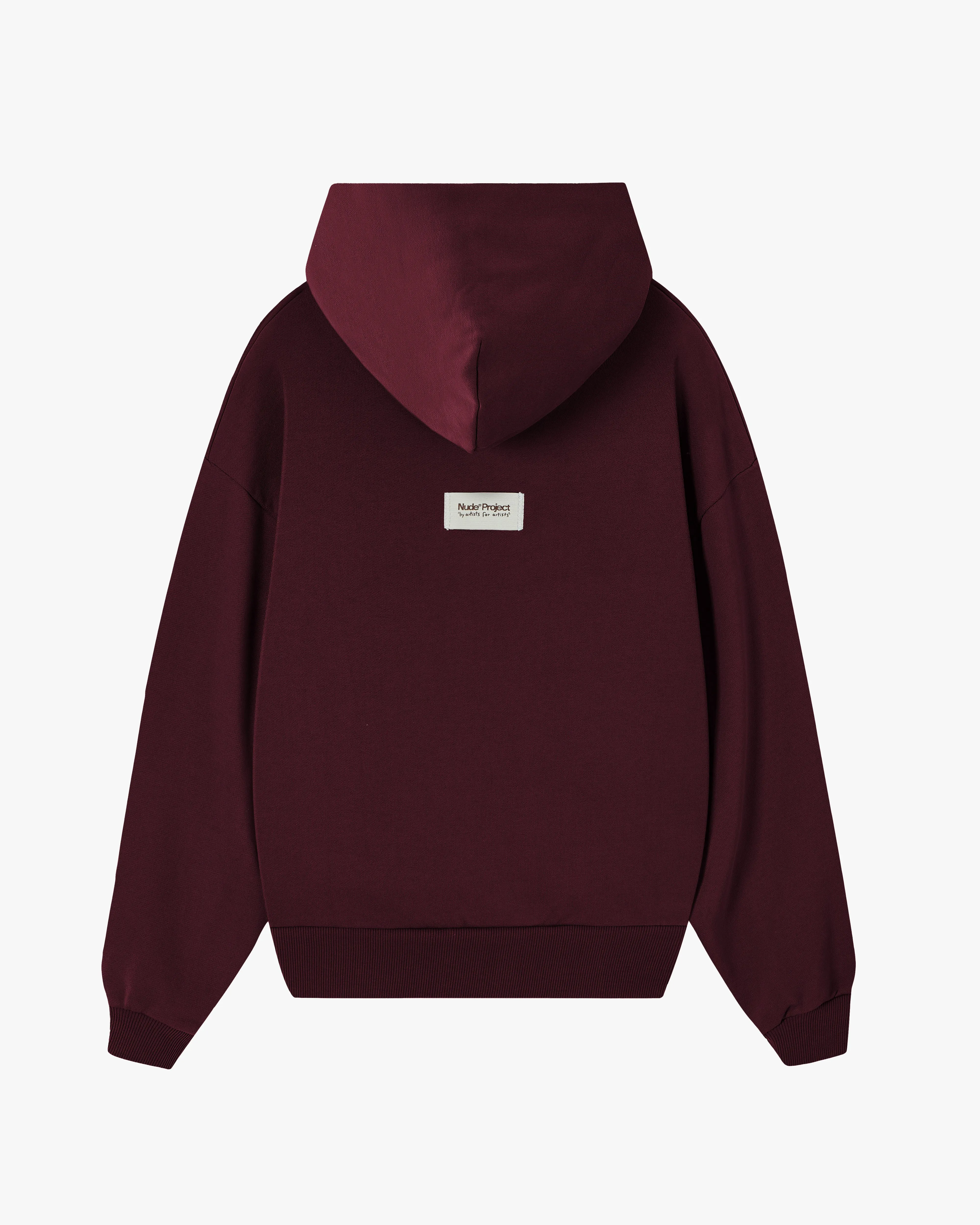 Origins Hoodie Burgundy sold by Nude Project product image thumbnail 4