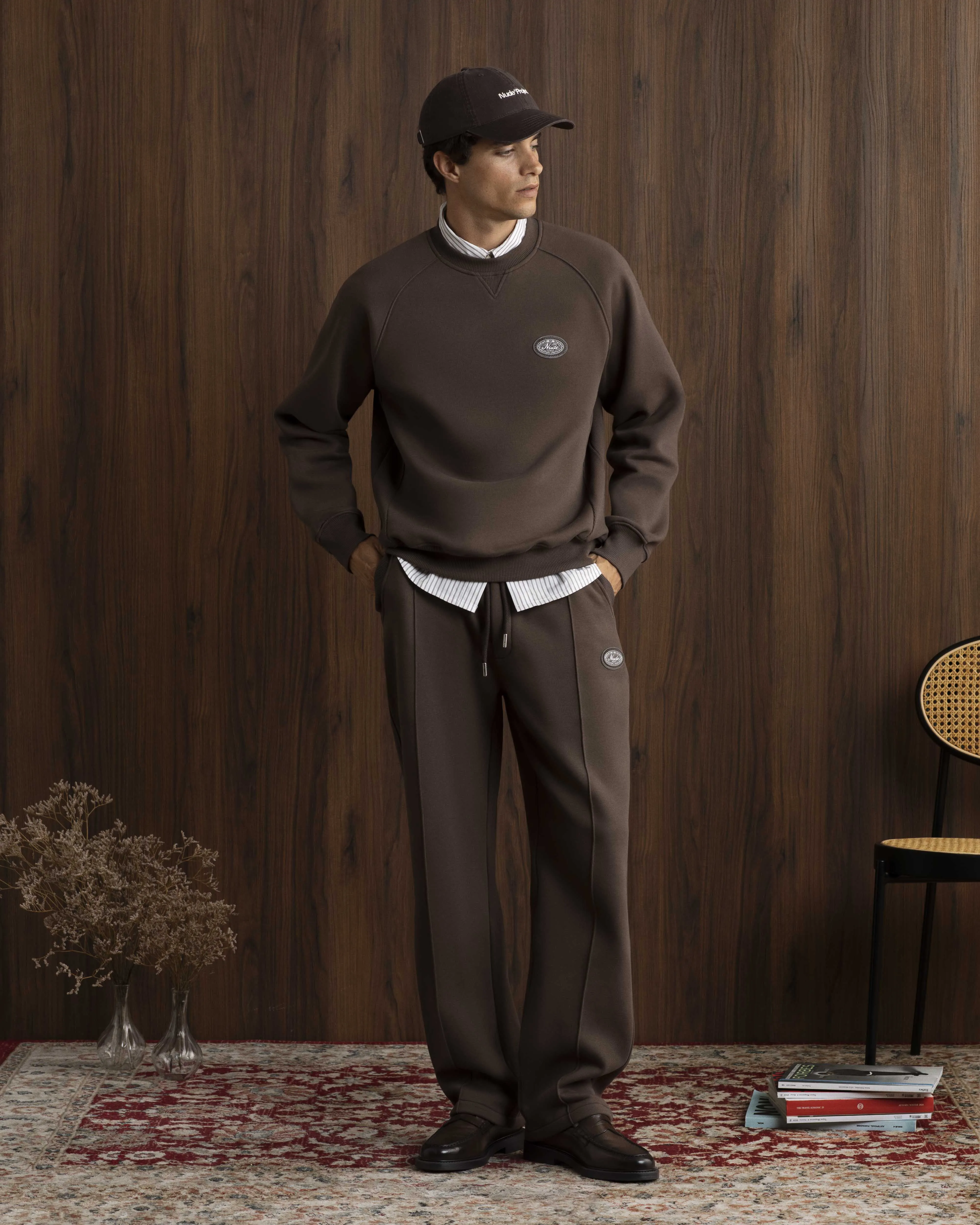 Essentials Sweatshirt Brown sold by Nude Project product image thumbnail 5