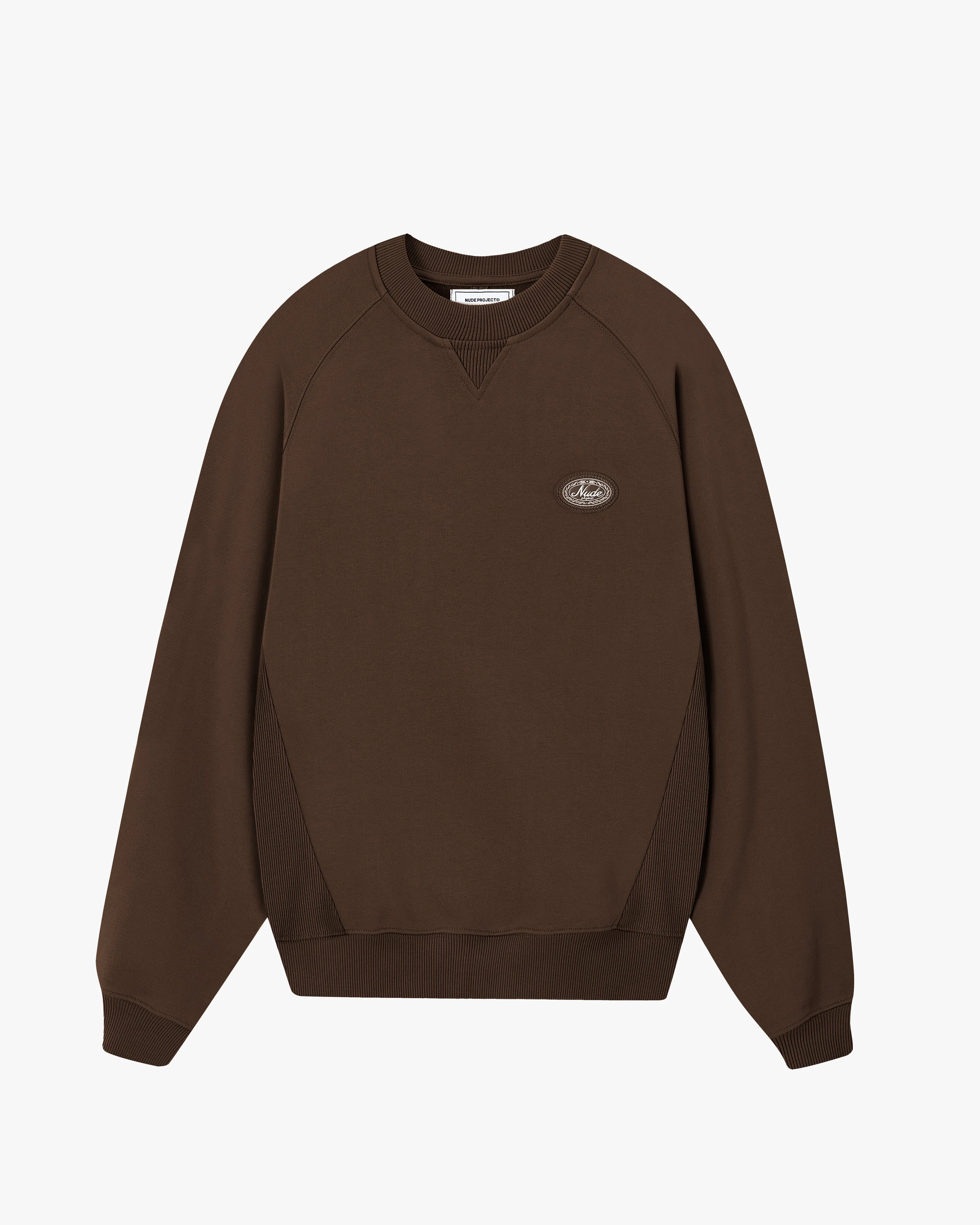 Essentials Sweatshirt Brown sold by Nude Project