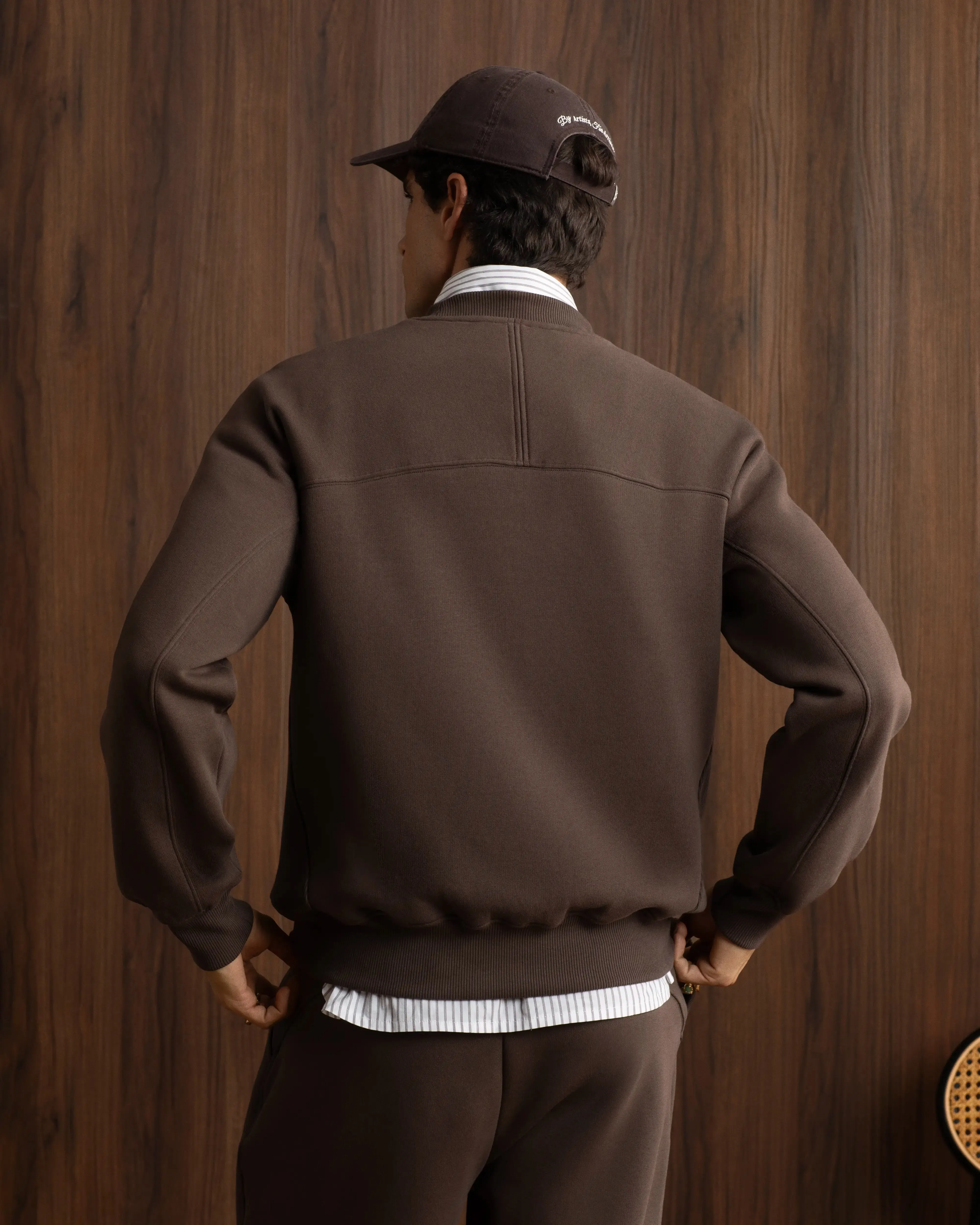 Essentials Sweatshirt Brown sold by Nude Project product image thumbnail 4