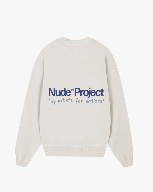 Cult Sweatshirt Marshmallow sold by Nude Project