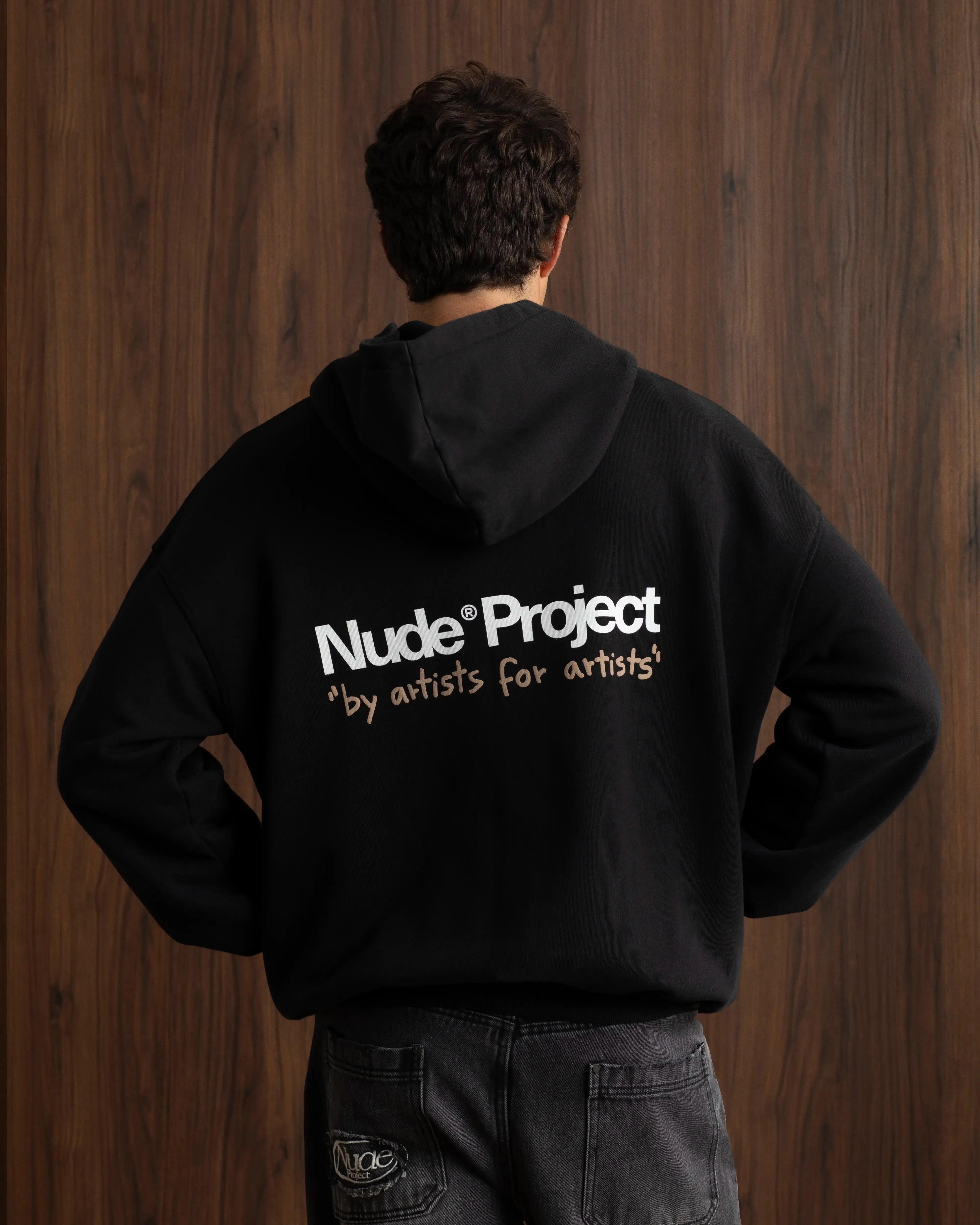 Cult Hoodie Black sold by Nude Project product image thumbnail 2