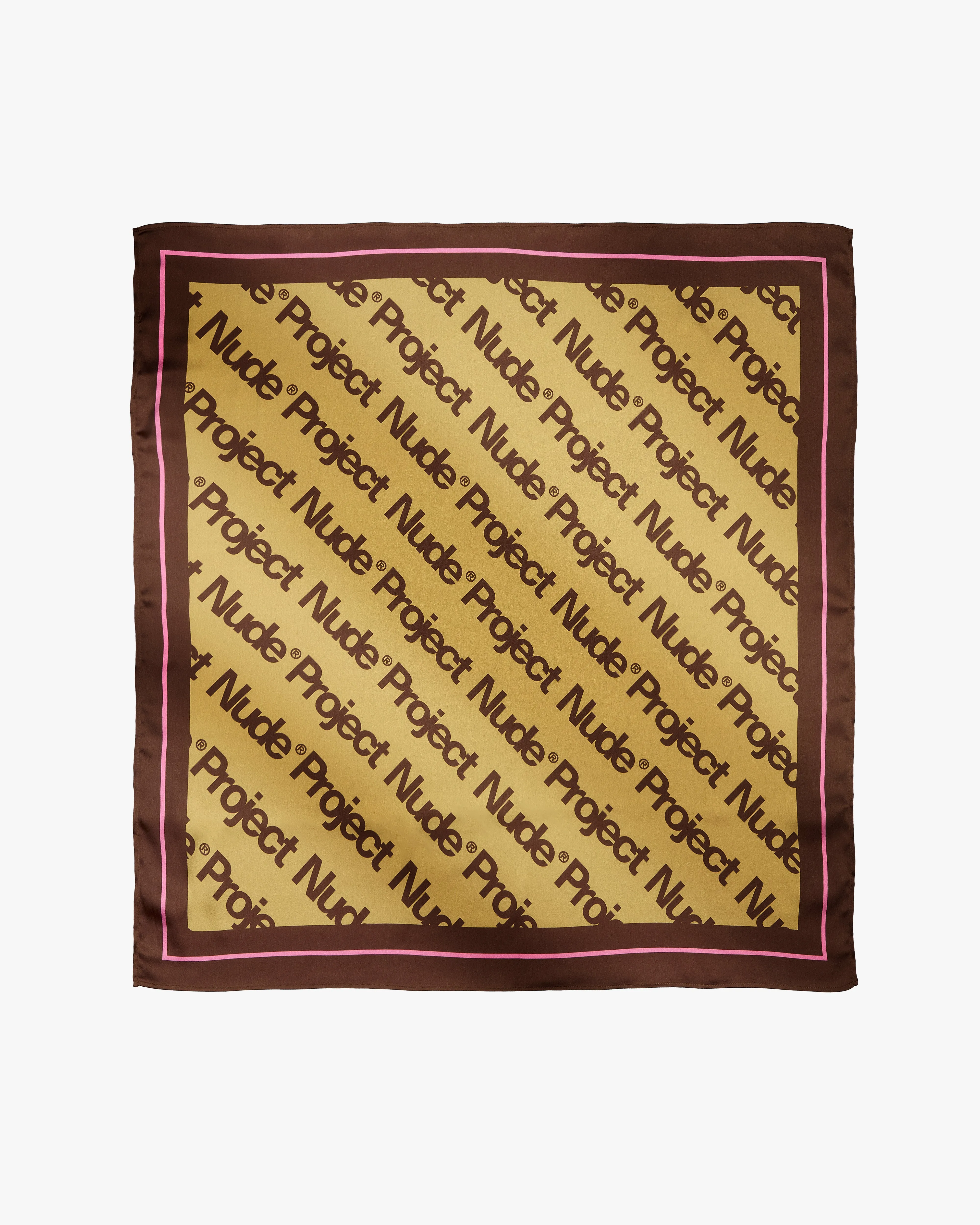 Classic Handkerchief Logo Brown sold by Nude Project