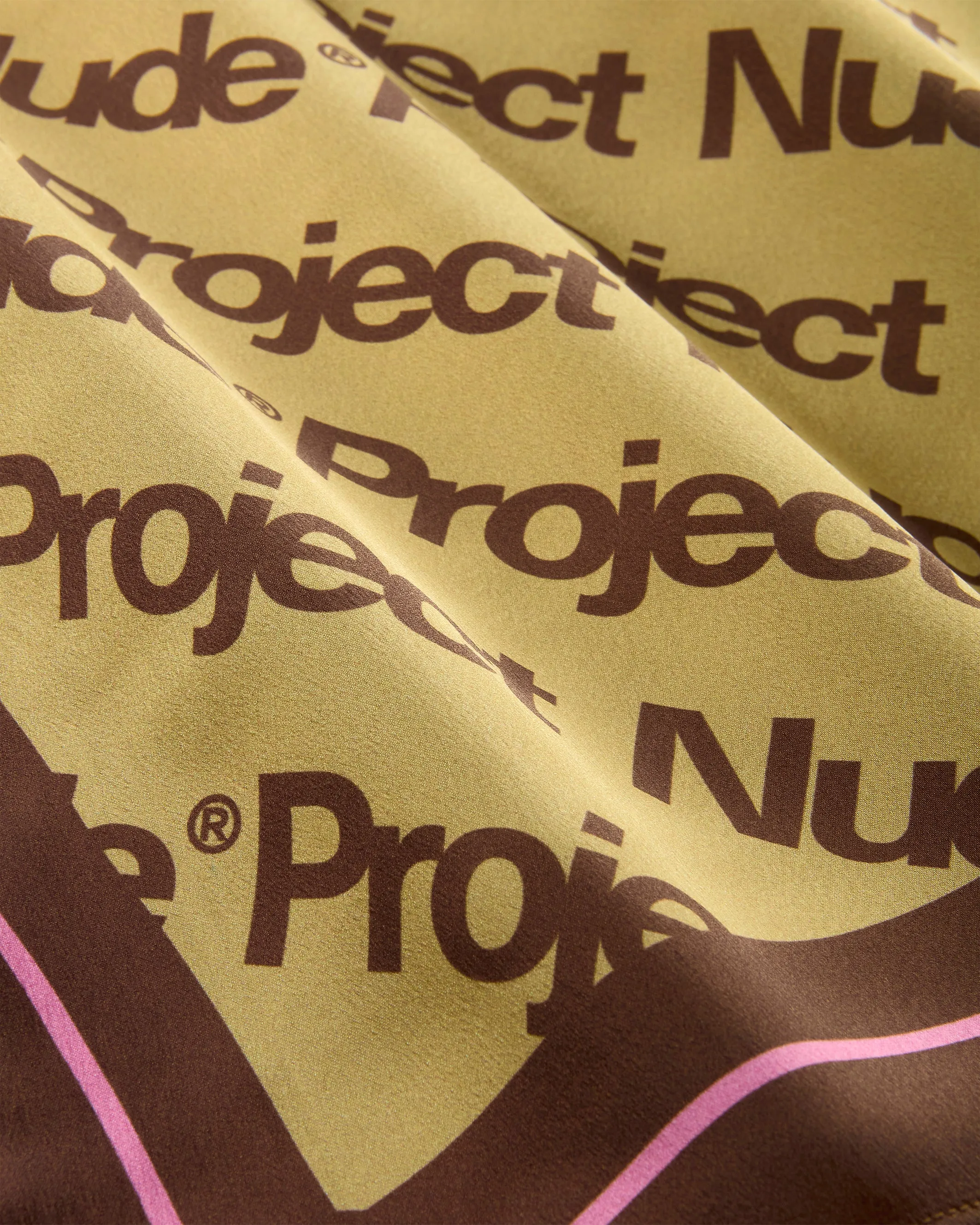 Classic Handkerchief Logo Brown sold by Nude Project product image thumbnail 4