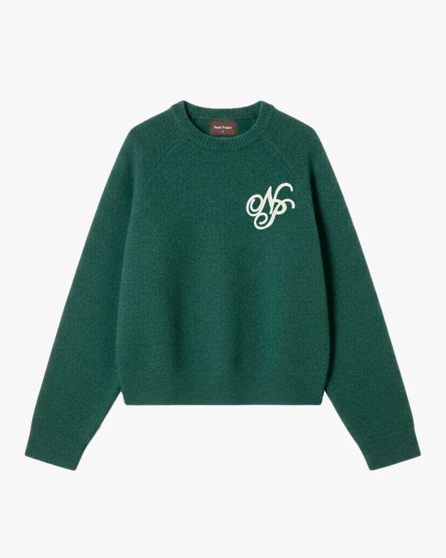 Le Marais Knit Sweater Green sold by Nude Project