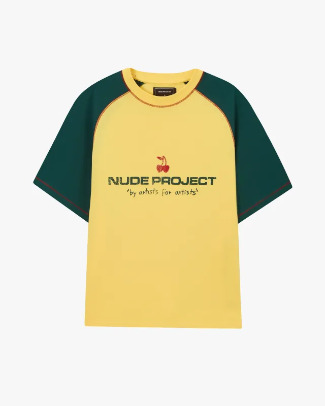 Montreal Tee Yellow sold by Nude Project