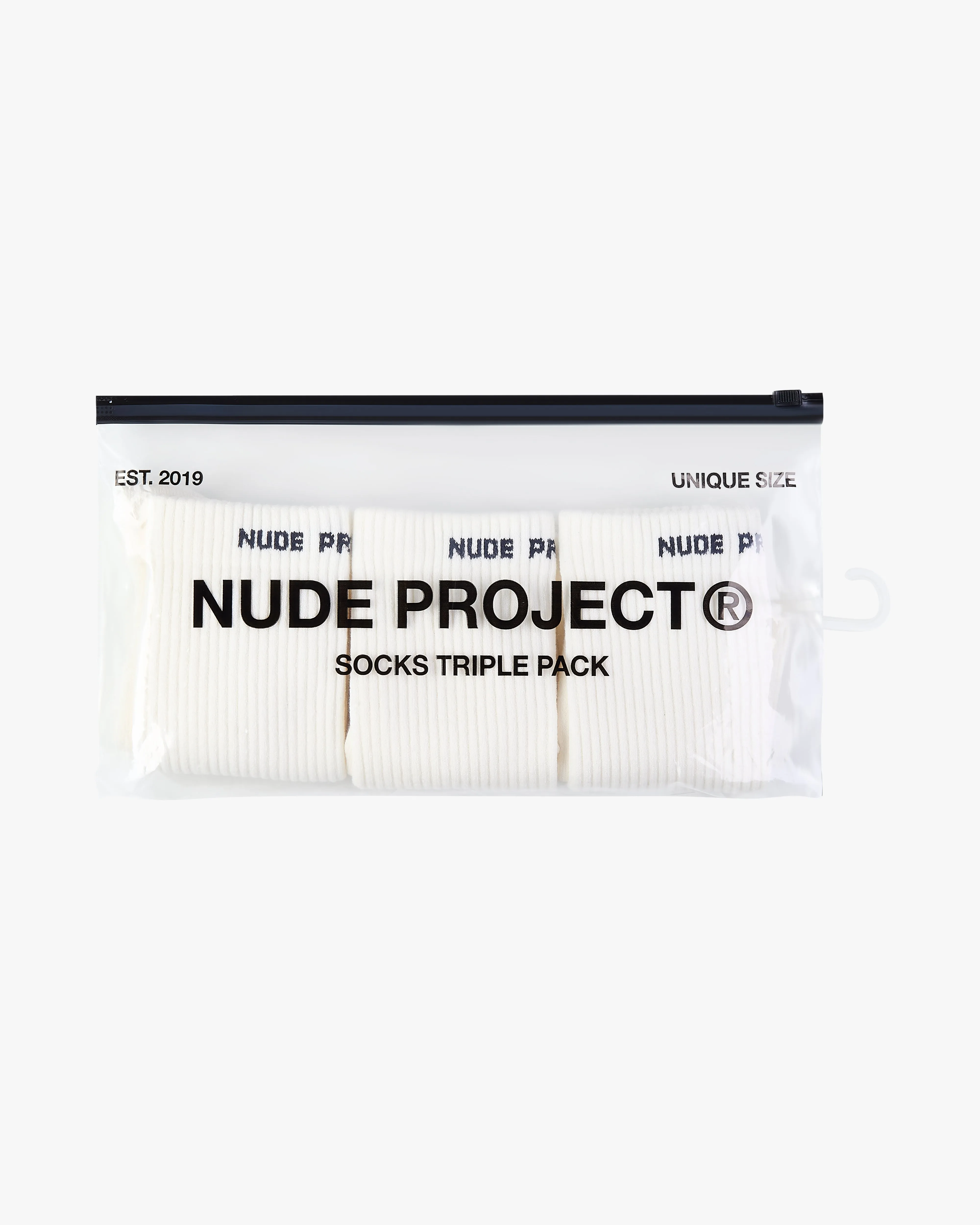 All day Socks White 3xPack sold by Nude Project product image thumbnail 2