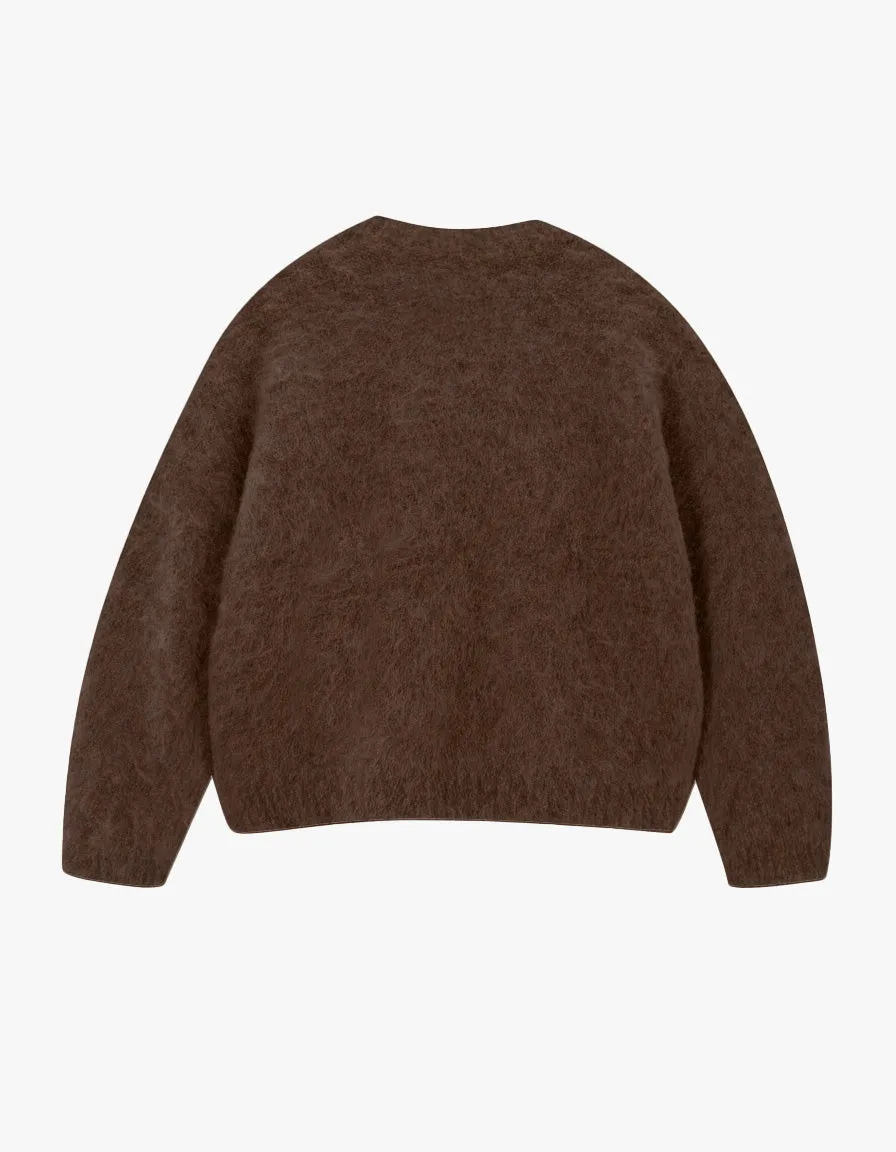 Alpaca Knit Sweater Brown sold by Nude Project product image thumbnail 5