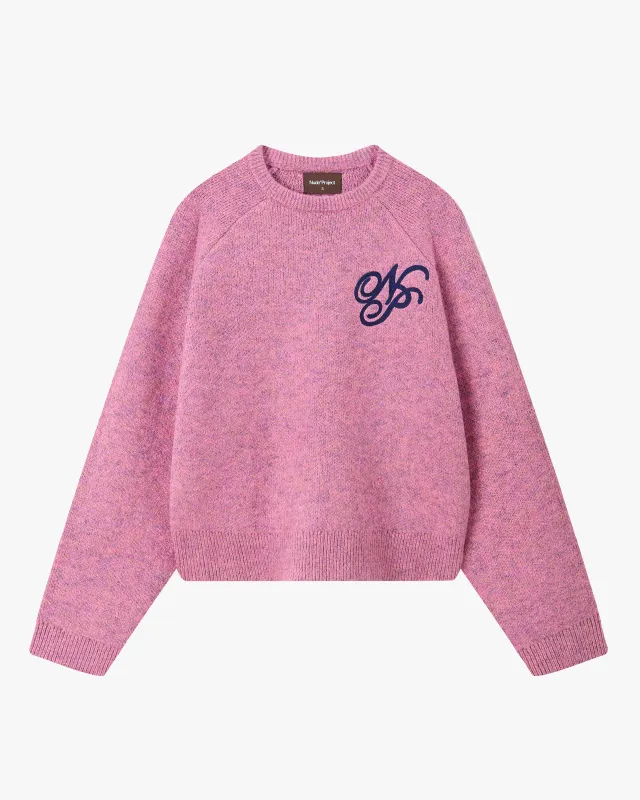 Le Marais Knit Sweater Pink sold by Nude Project