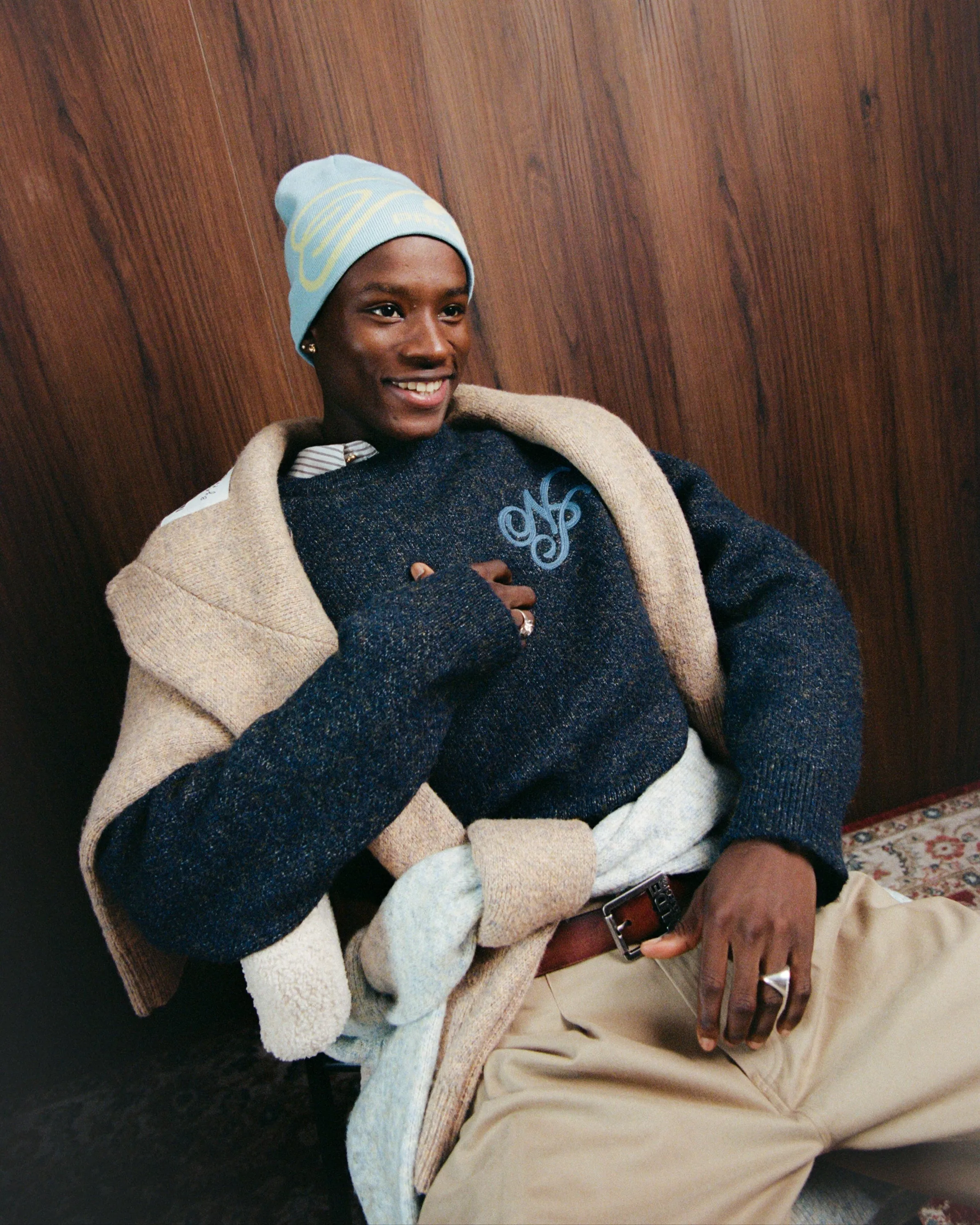 Le Marais Knit Sweater Ash sold by Nude Project product image thumbnail 2