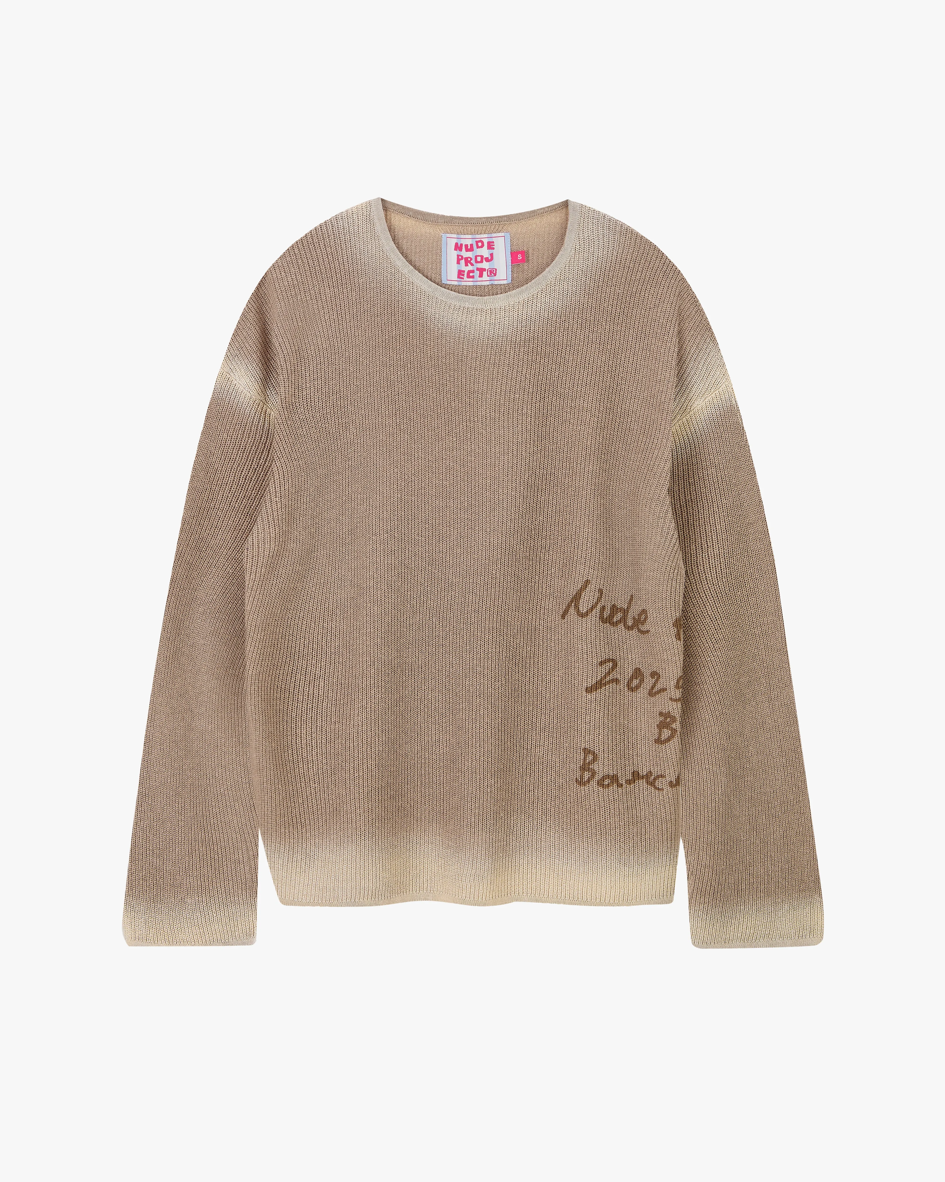 Local Knit Brown sold by Nude Project