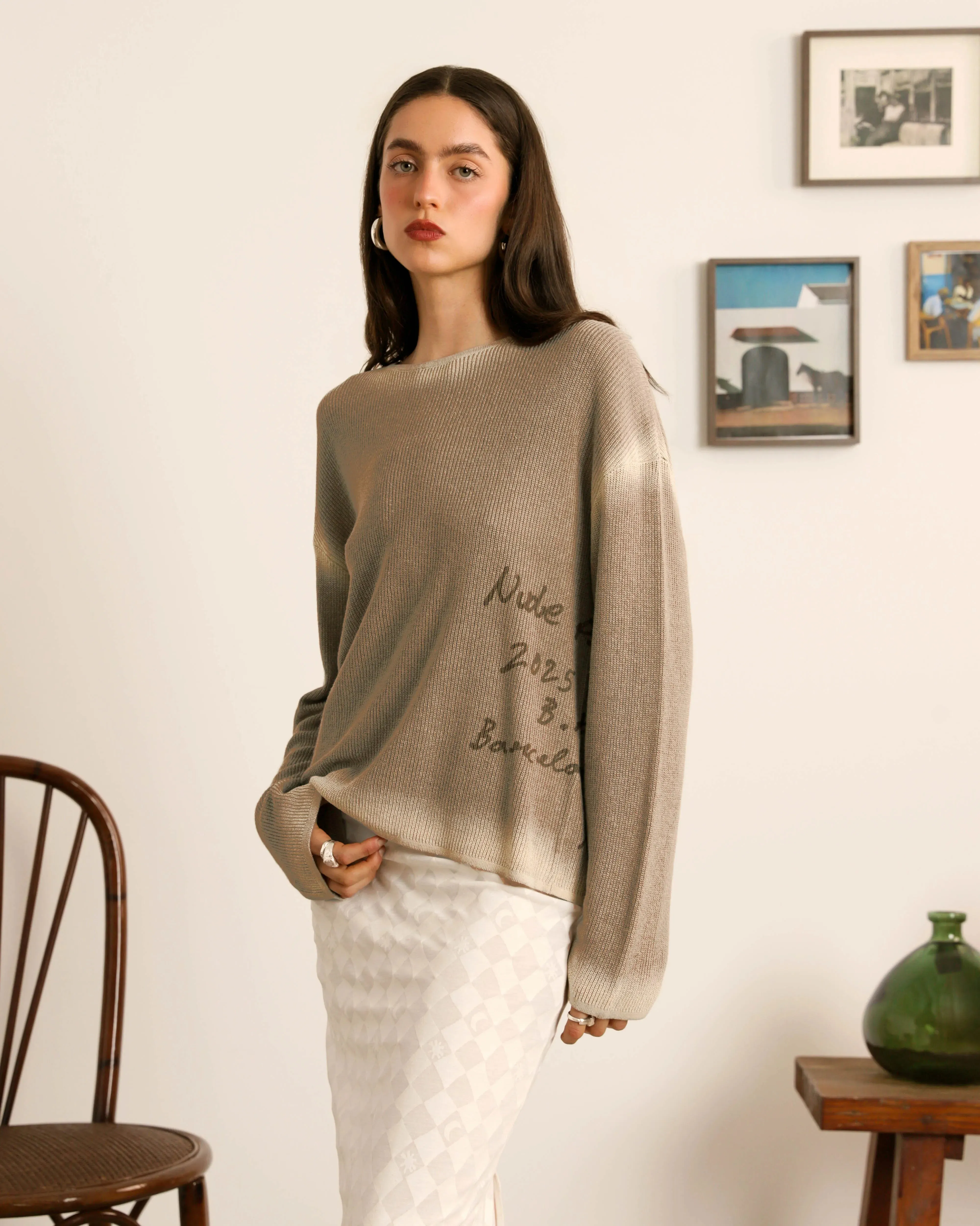 Local Knit Brown sold by Nude Project product image thumbnail 5