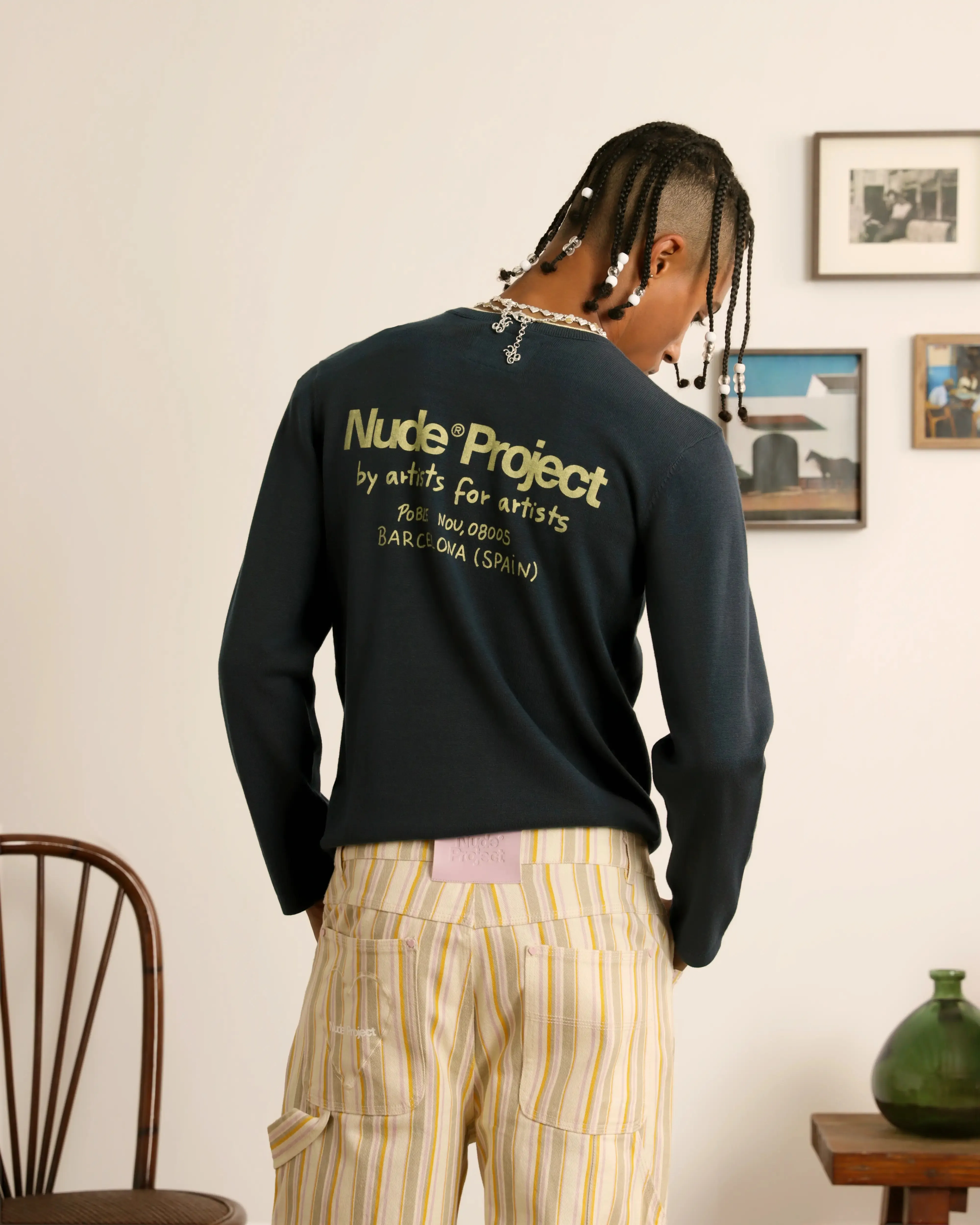 Liqueza Knit Ash sold by Nude Project product image thumbnail 2