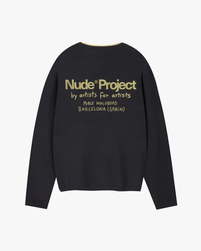 Liqueza Knit Ash sold by Nude Project