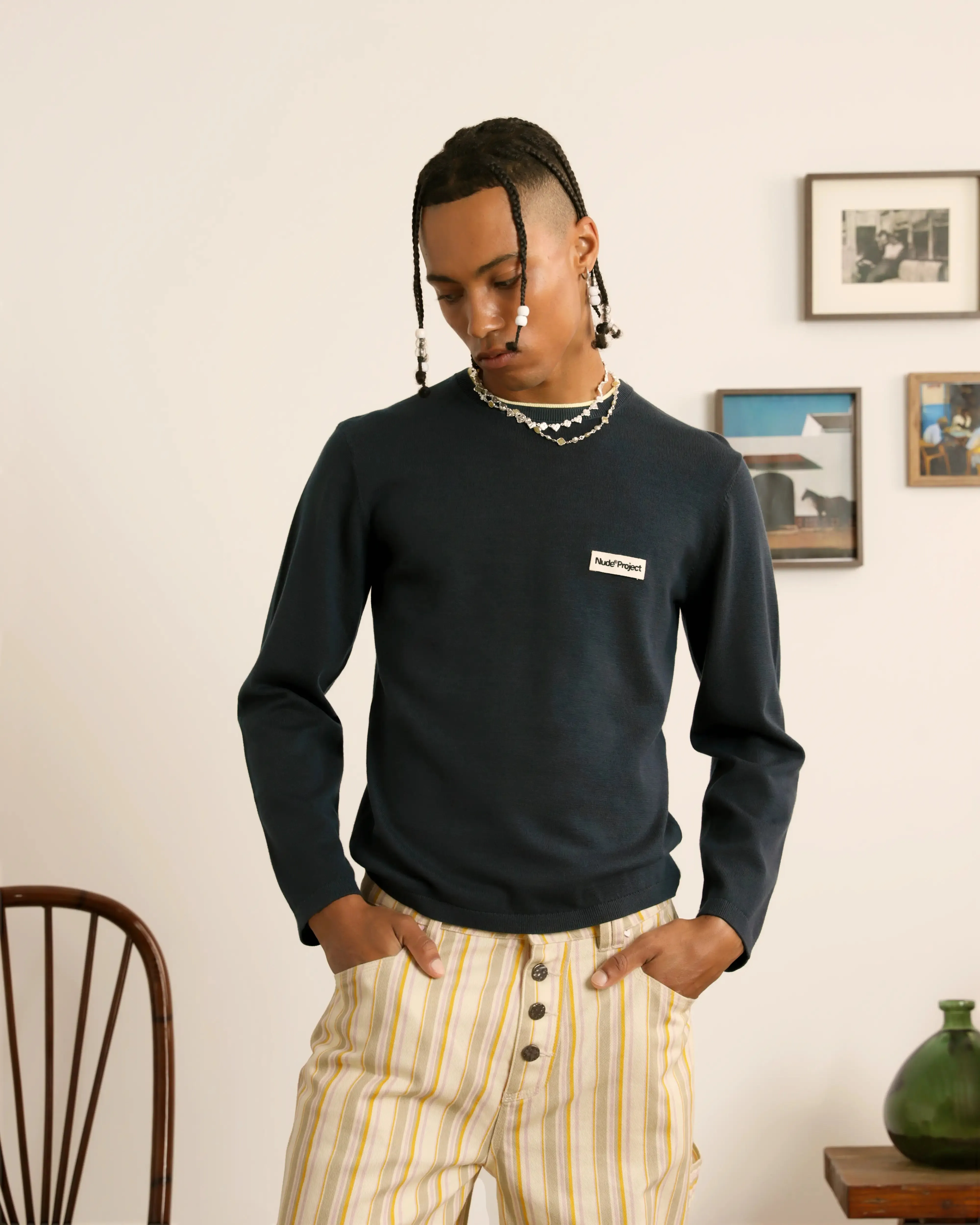 Liqueza Knit Ash sold by Nude Project product image thumbnail 4