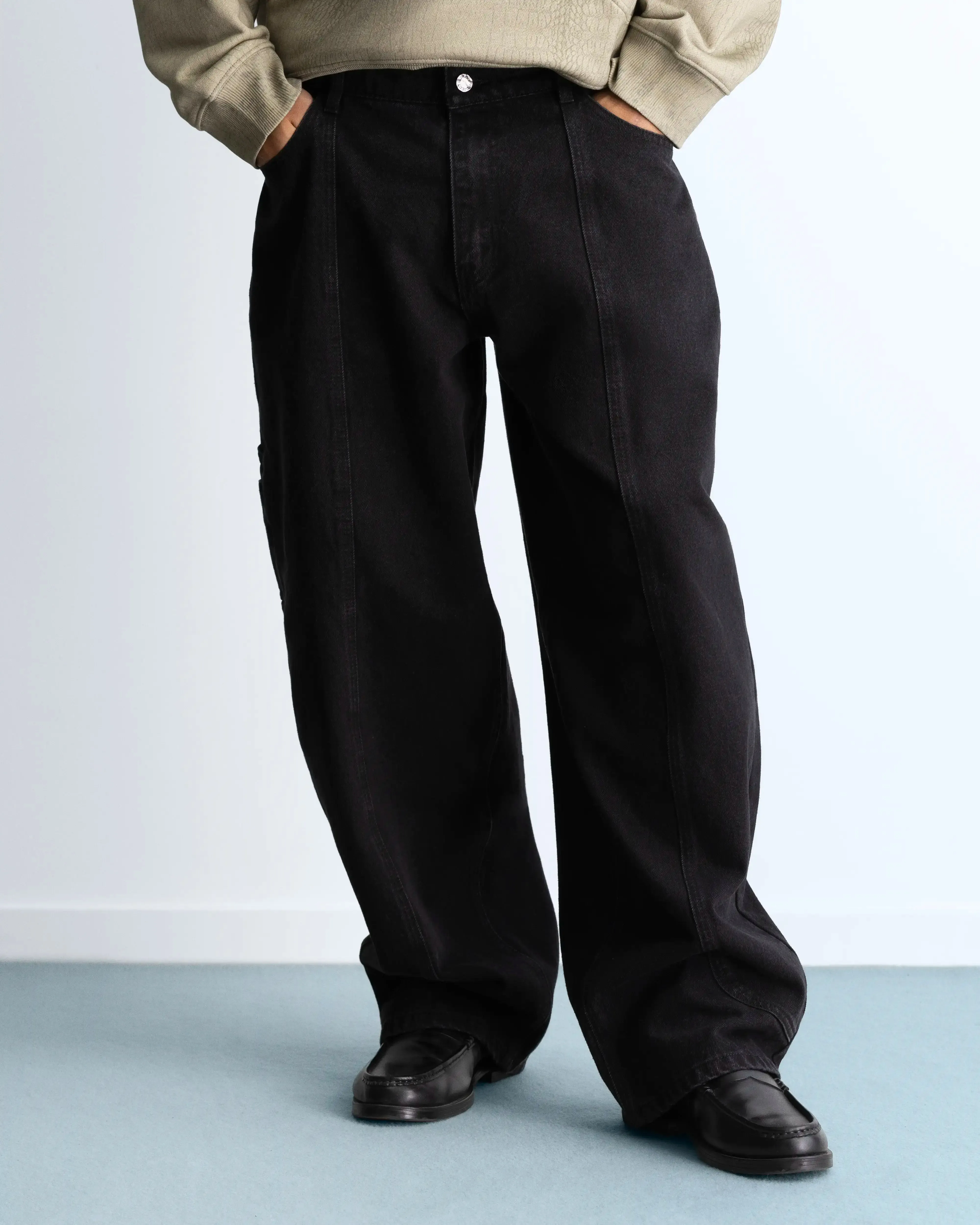 Barrel Jeans Black sold by Nude Project product image thumbnail 4