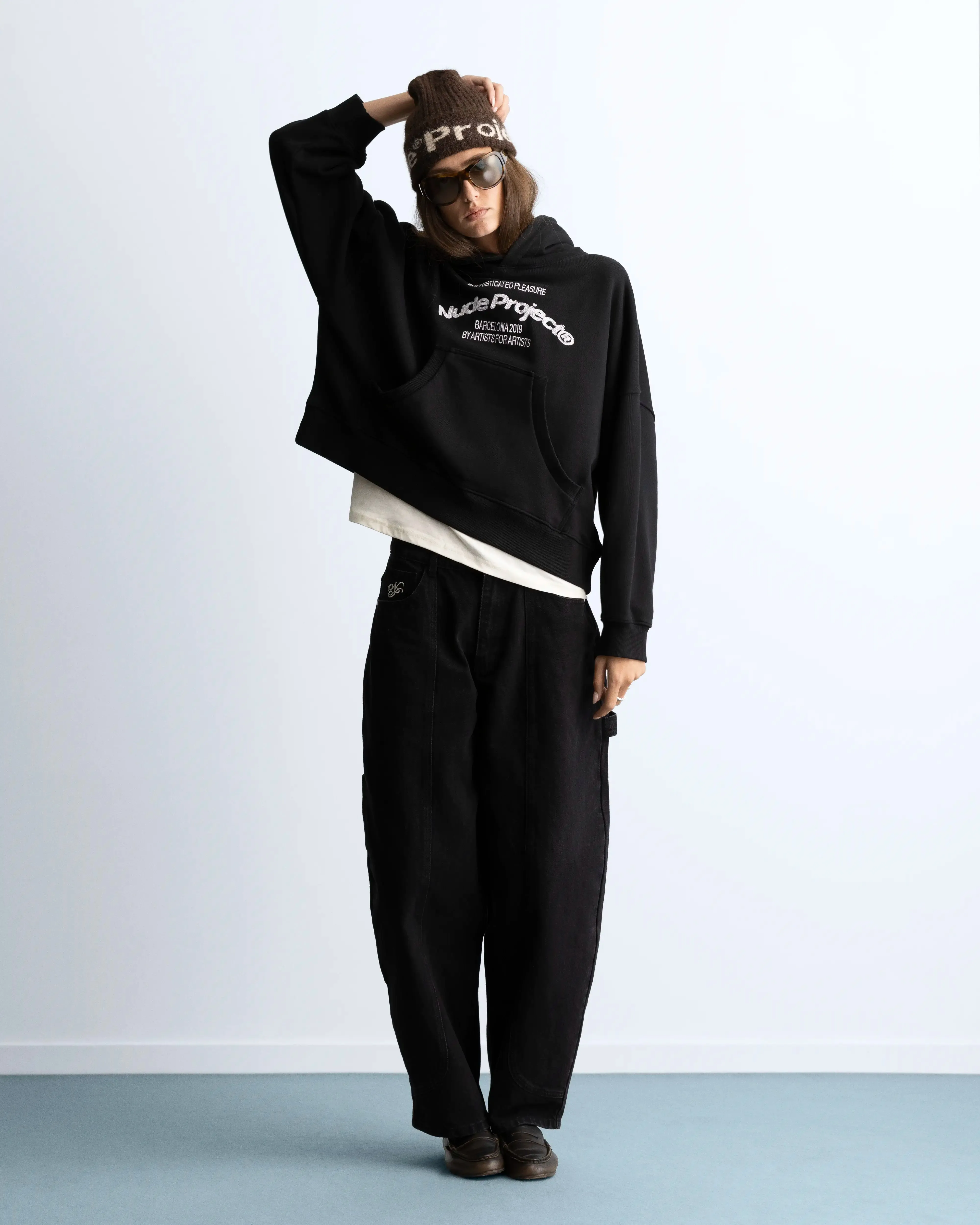 Barrel Jeans Black sold by Nude Project product image thumbnail 3