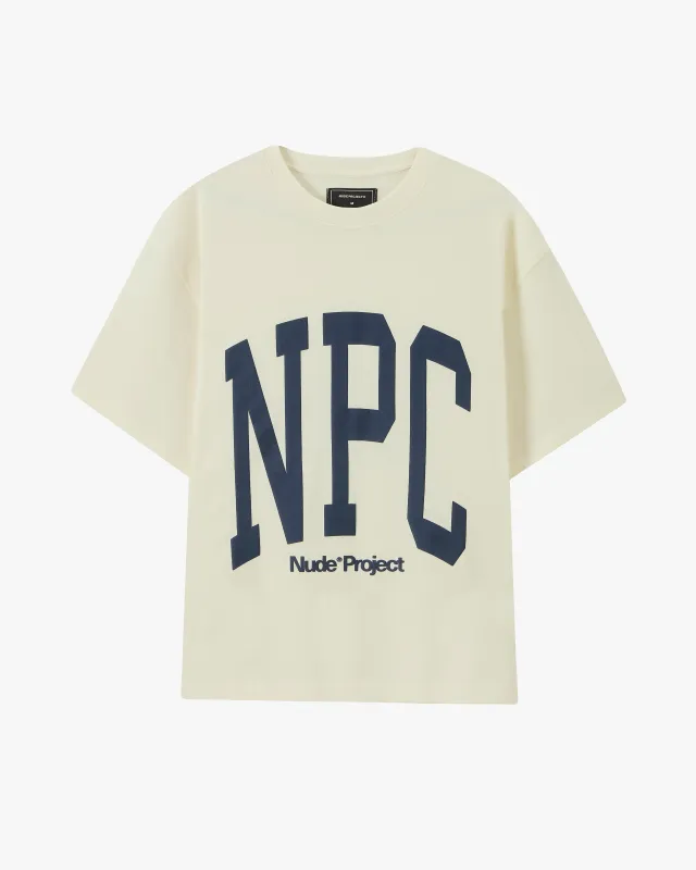 NPC Tee Marshmallow sold by Nude Project