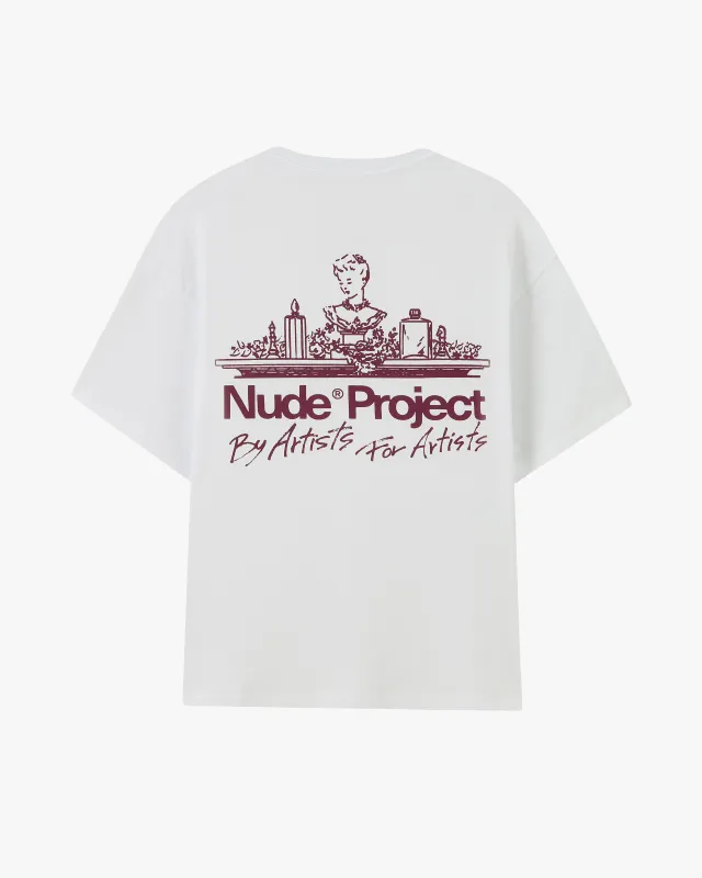 Special Guest Tee White sold by Nude Project