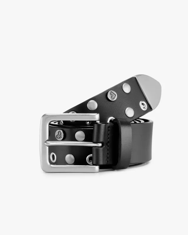 Rock Leather Belt Black sold by Nude Project