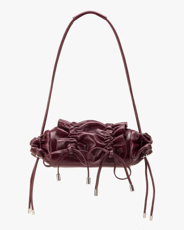 Oyster Leather Bag Berry sold by Nude Project