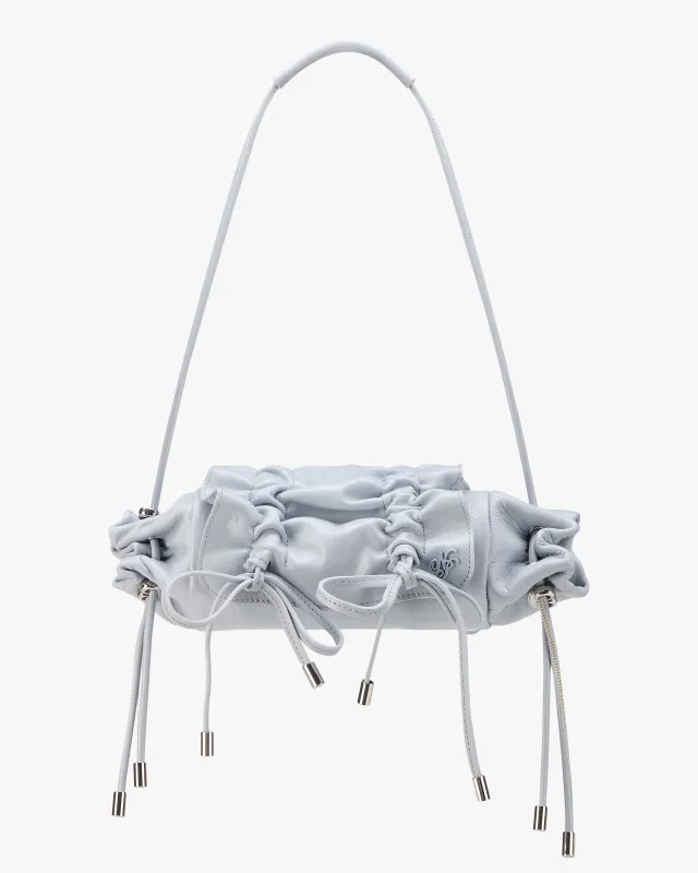 Oyster Leather Bag Blue sold by Nude Project