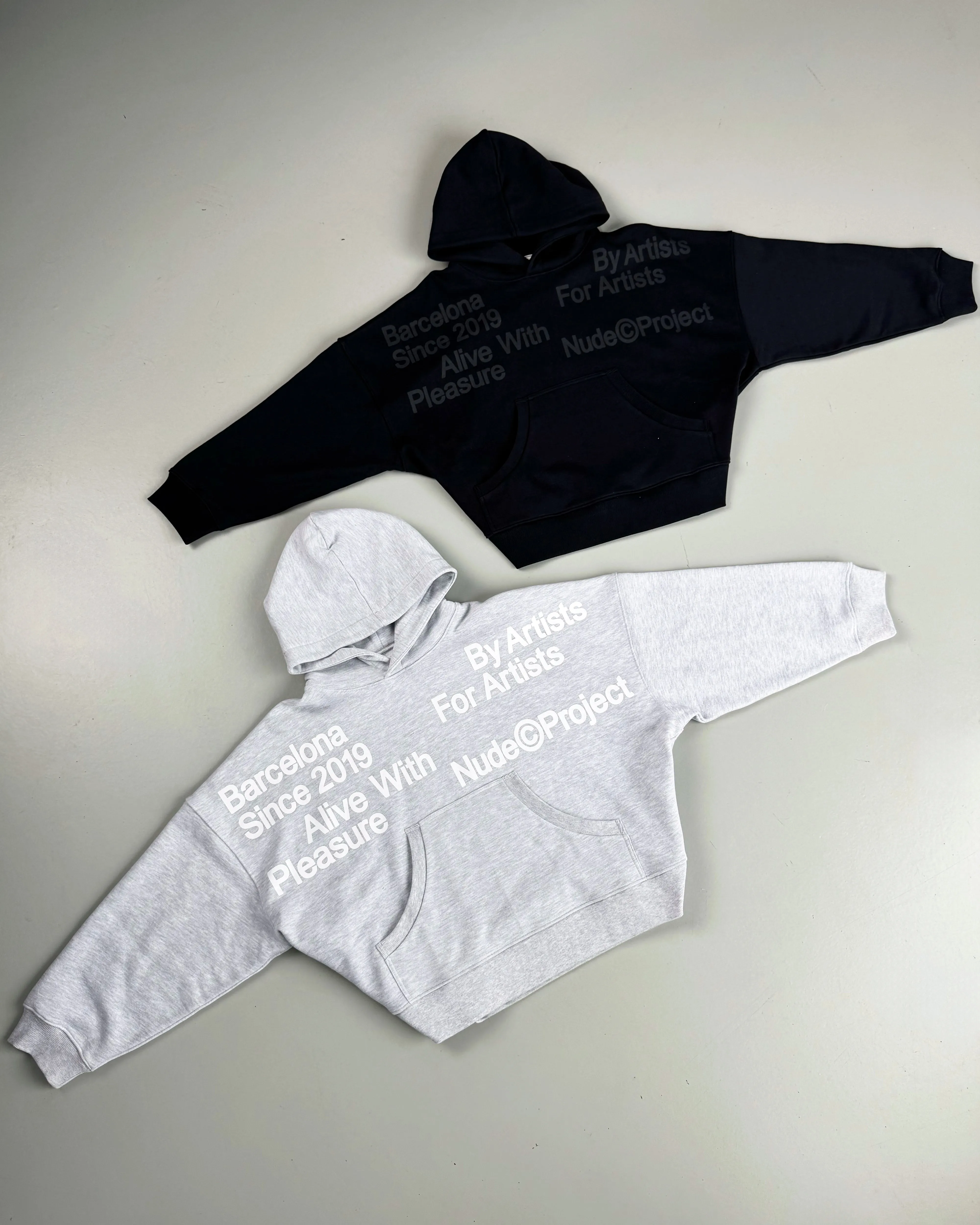 Location Boxy Hoodie Grey sold by Nude Project product image thumbnail 3