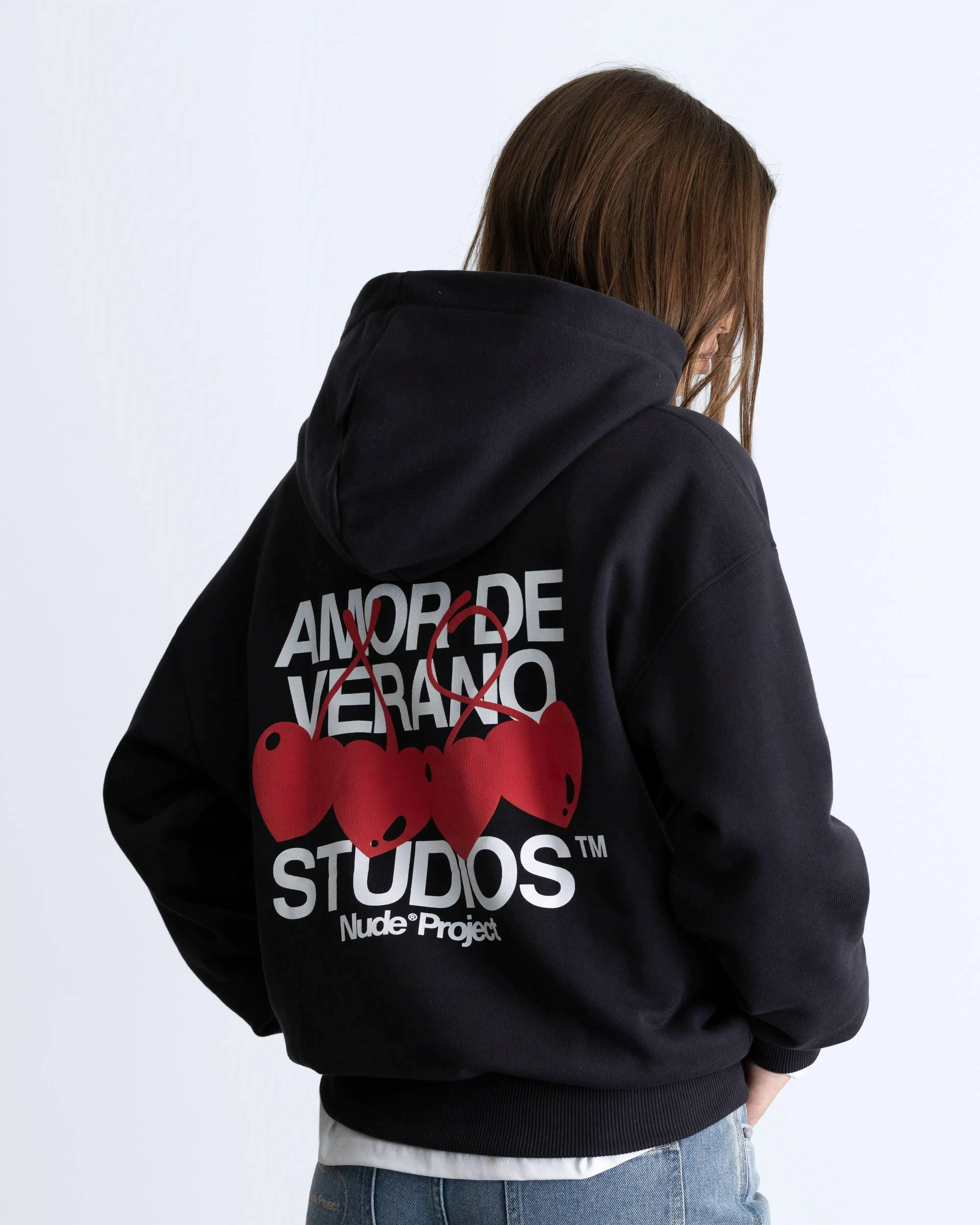 Xoxo Hoodie Black sold by Nude Project product image thumbnail 3