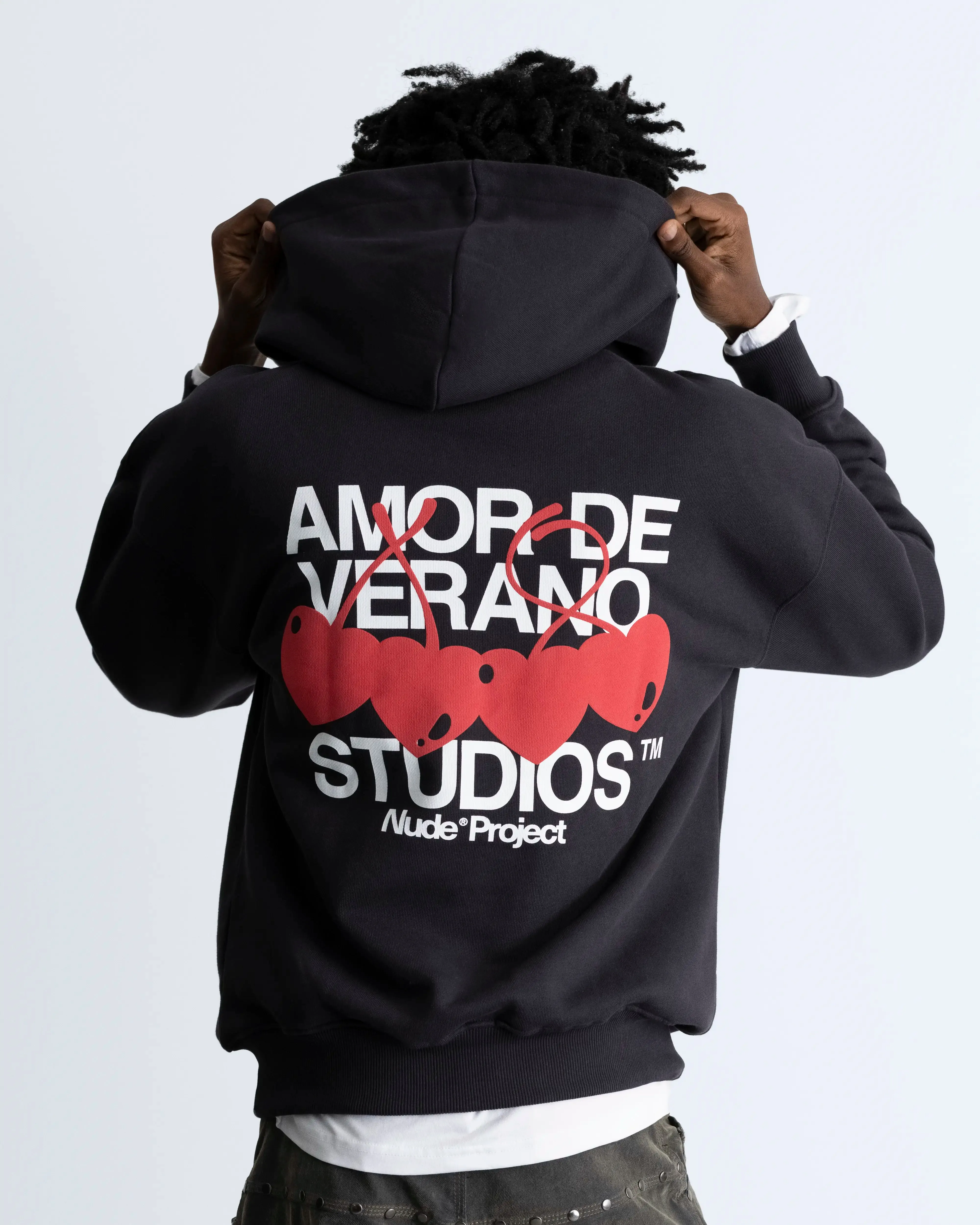 Xoxo Hoodie Black sold by Nude Project product image thumbnail 2