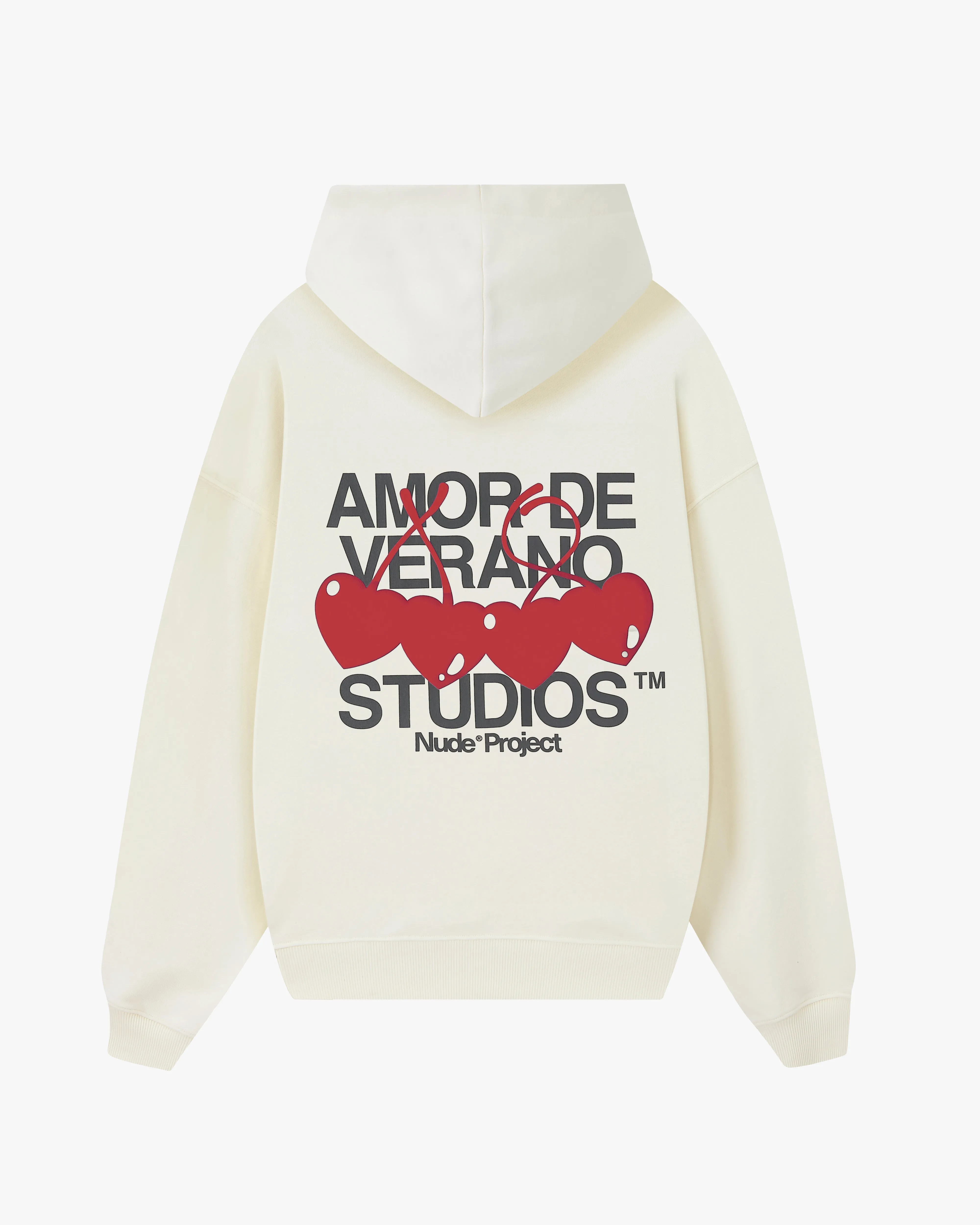 Xoxo Hoodie Marshmallow sold by Nude Project