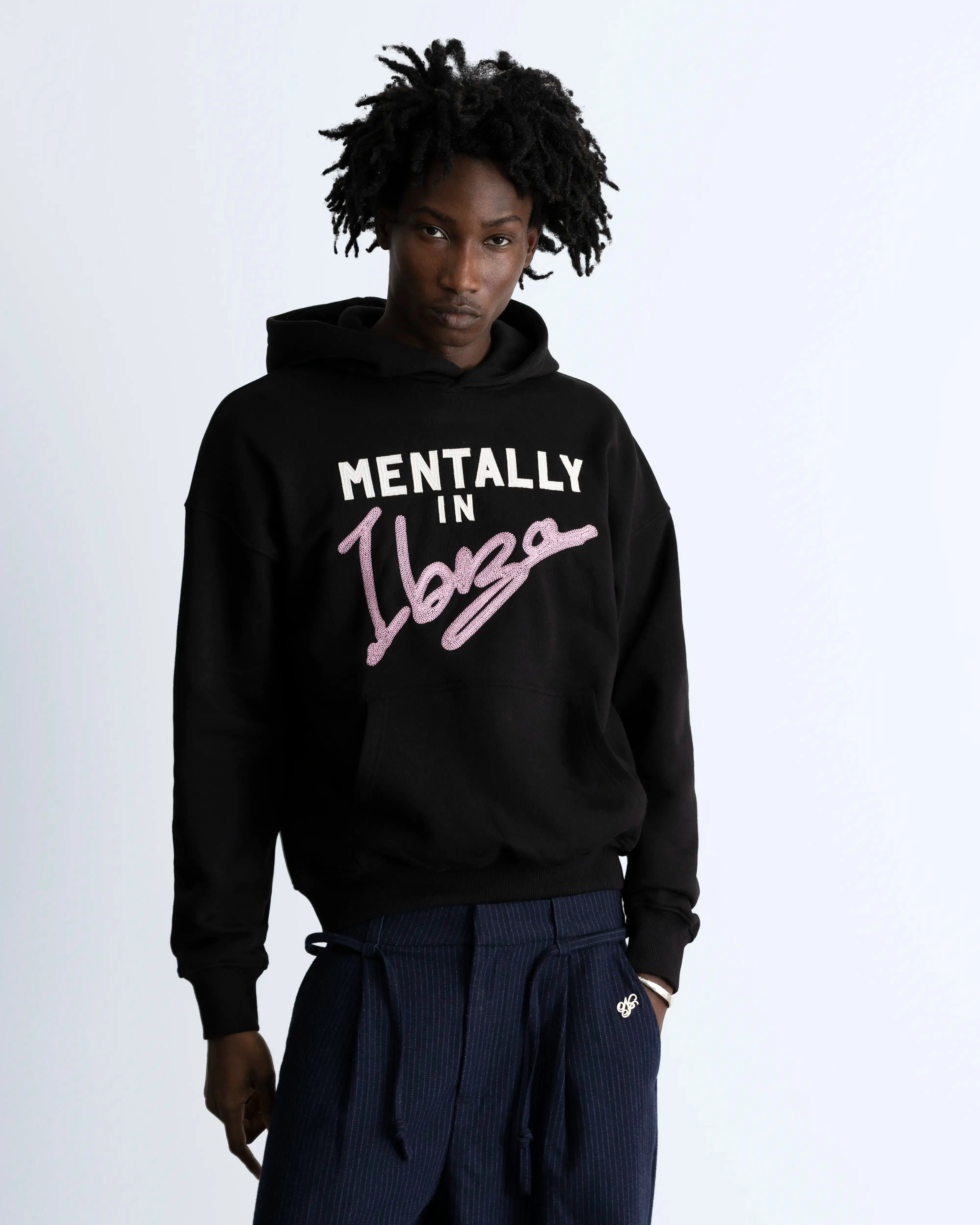 Mindset Hoodie Black sold by Nude Project product image thumbnail 3